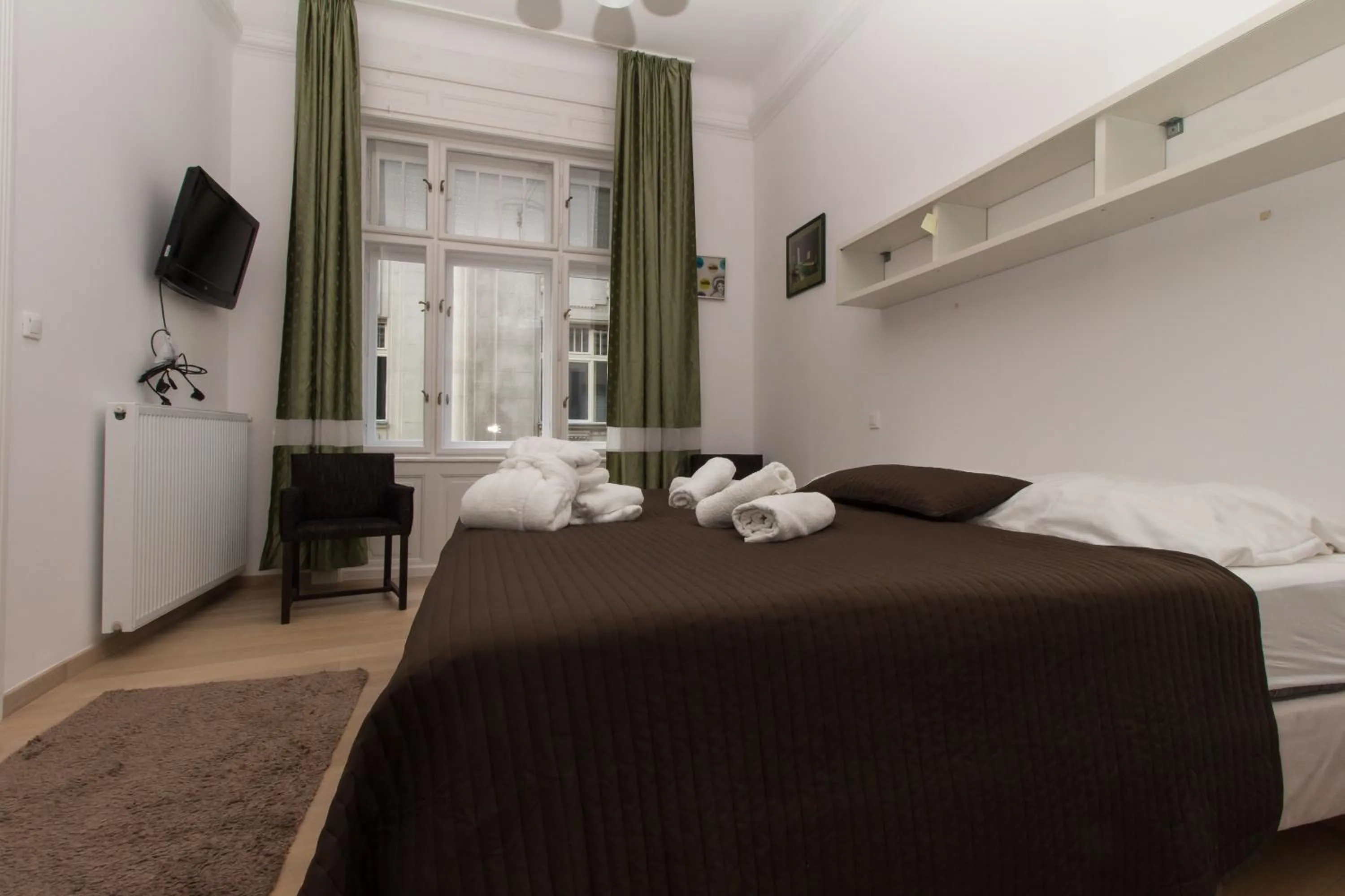 Decorative detail, Bed in Butterfly Home Danube