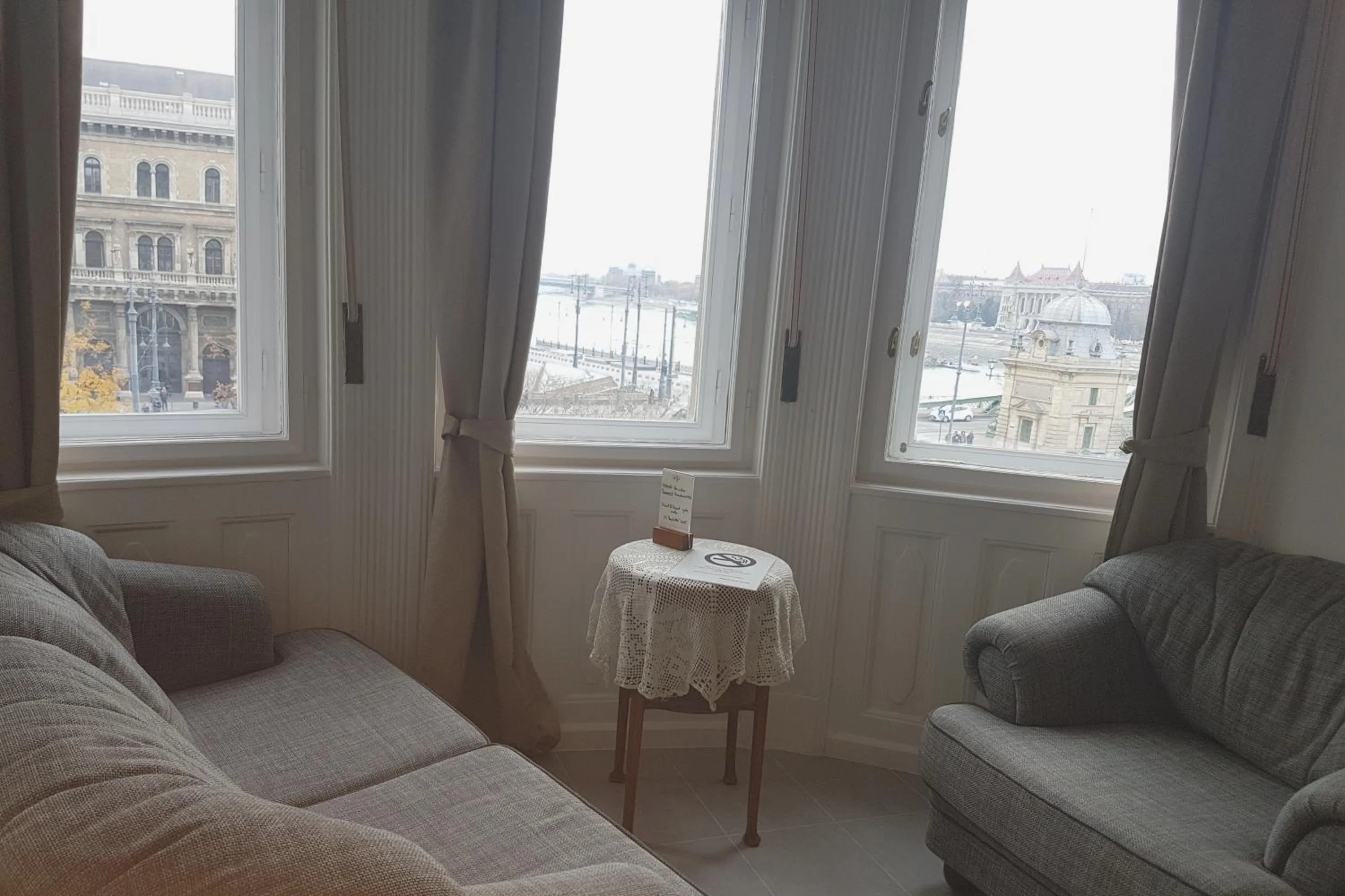 City view in Butterfly Home Danube