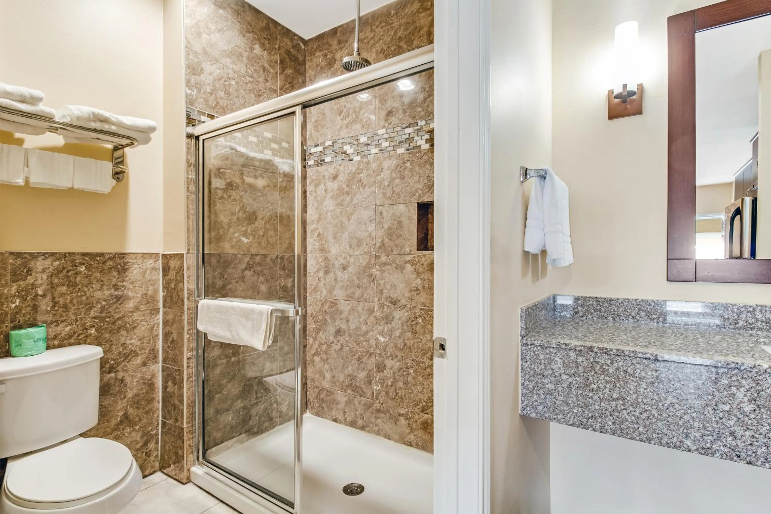 Shower in Americas Best Value Inn - FM 529