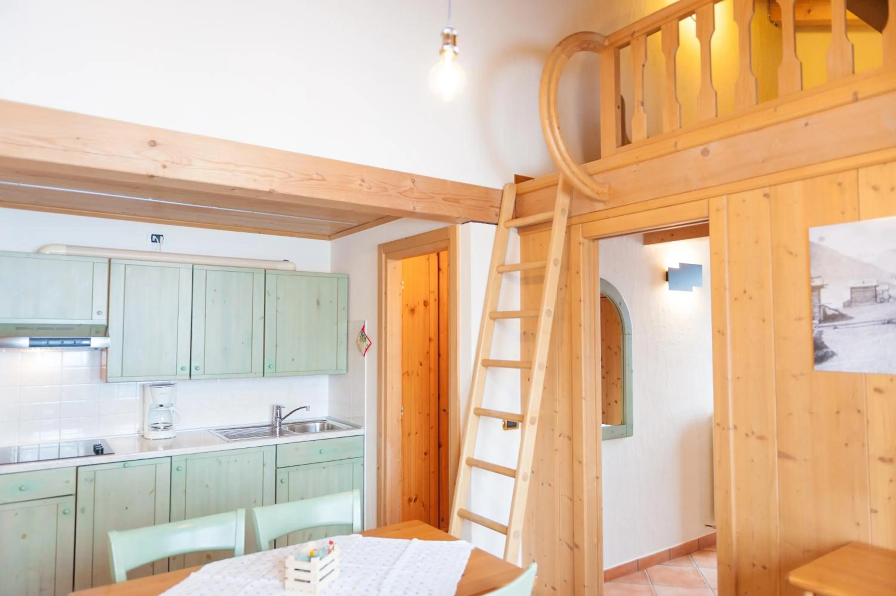 Kitchen or kitchenette in Residence Bait da Mott