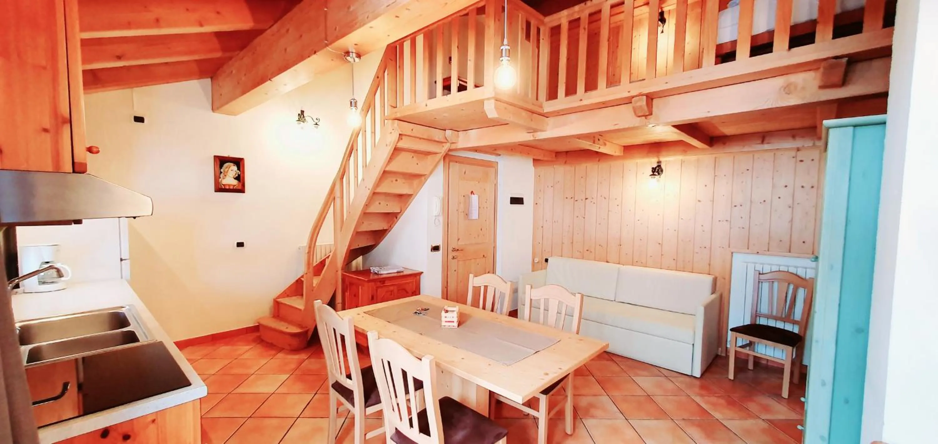 Seating area in Residence Bait da Mott