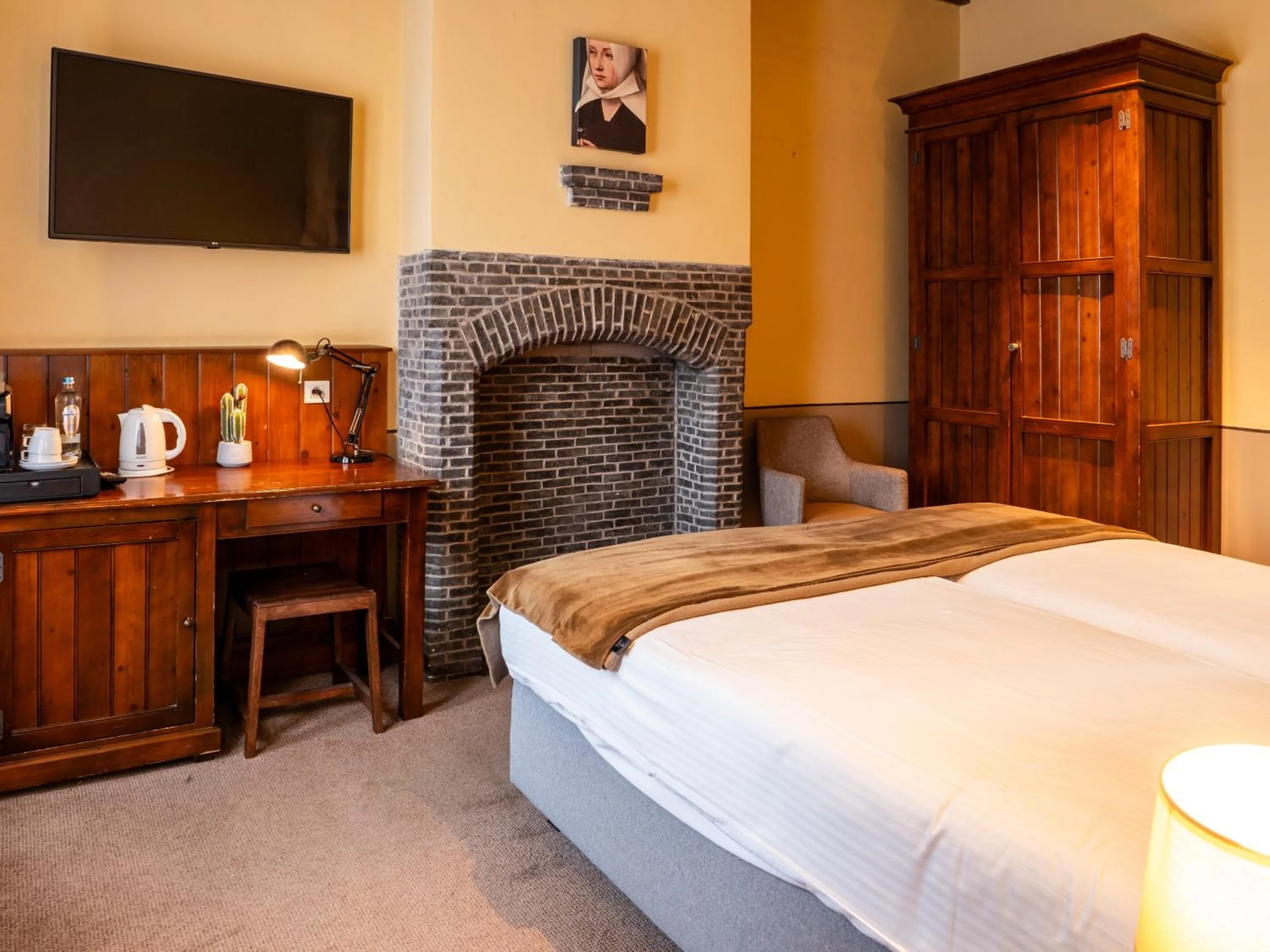 Bed in Hotel Monasterium PoortAckere Ghent