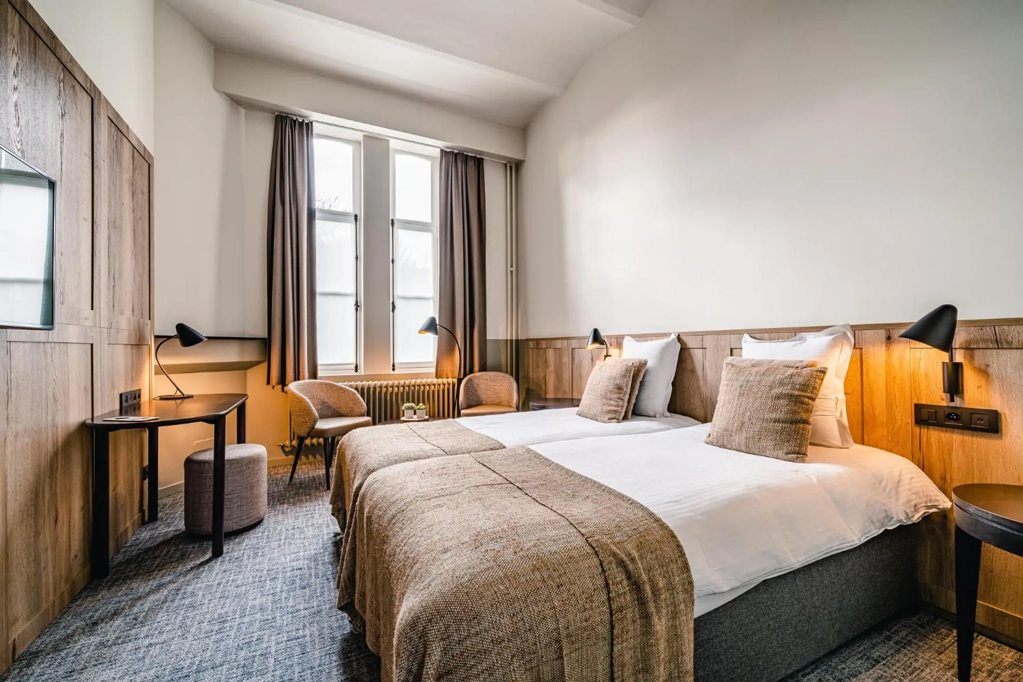 Bed in Hotel Monasterium PoortAckere Ghent