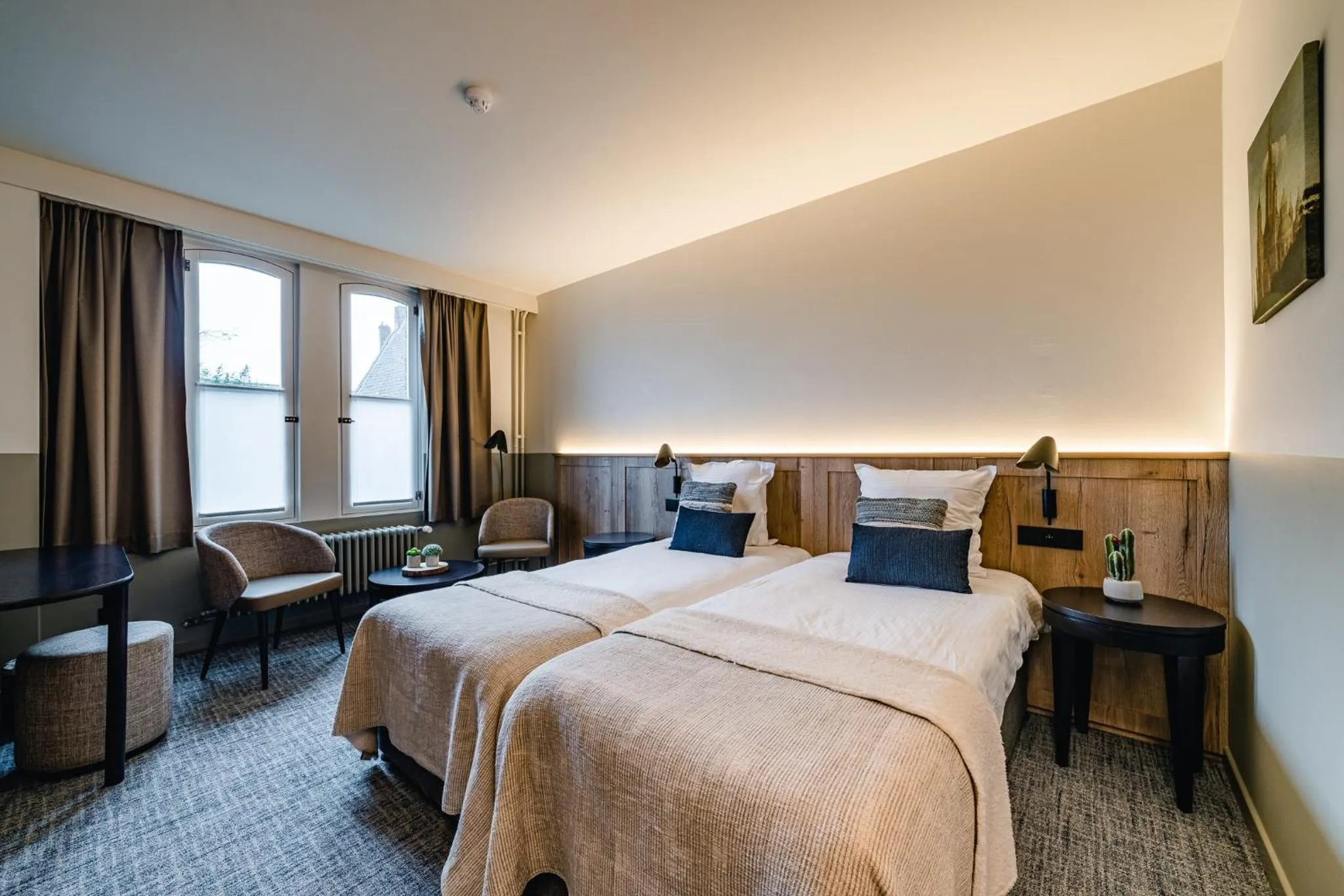 Bed in Hotel Monasterium PoortAckere Ghent