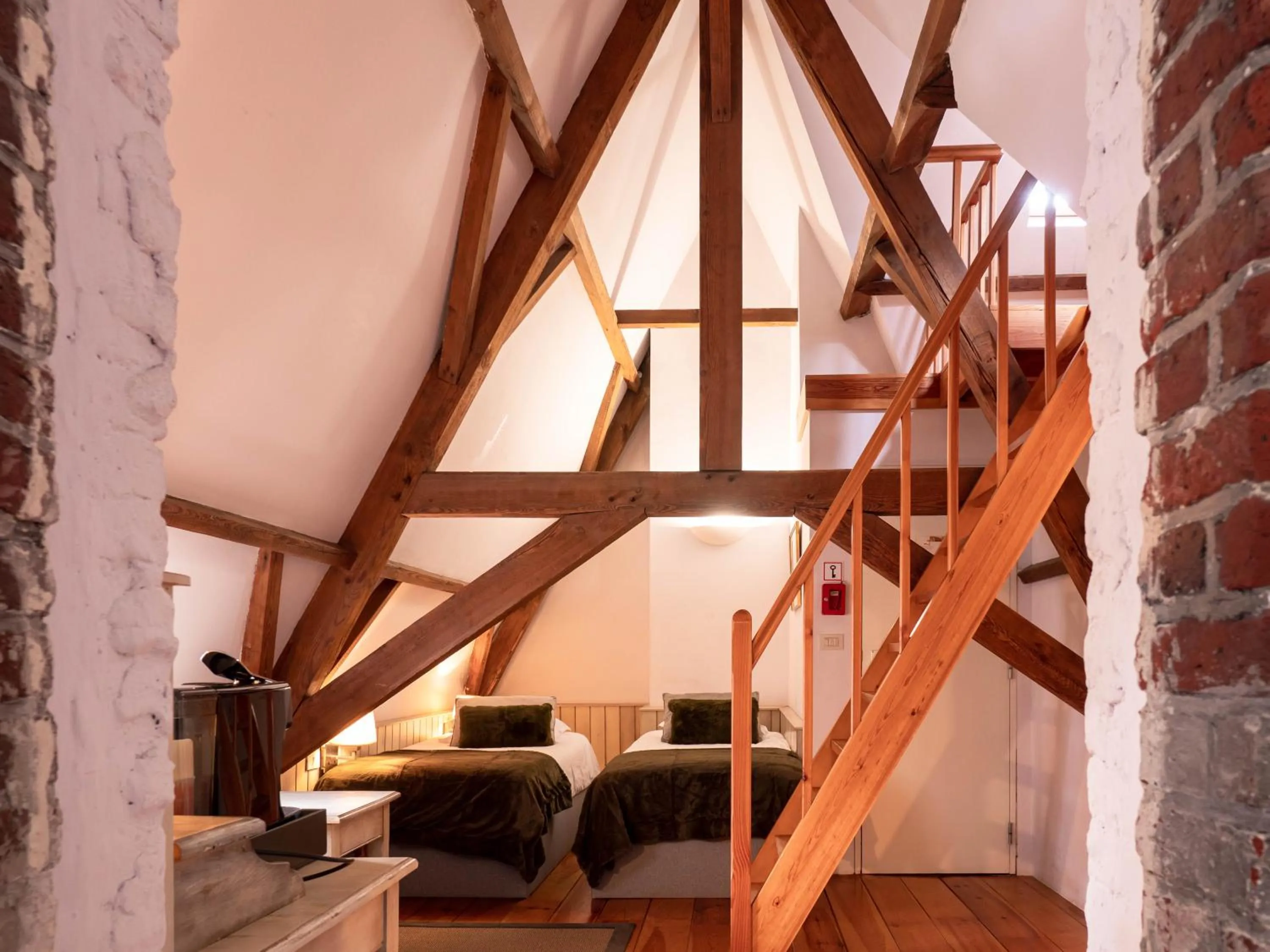 Bed in Hotel Monasterium PoortAckere Ghent