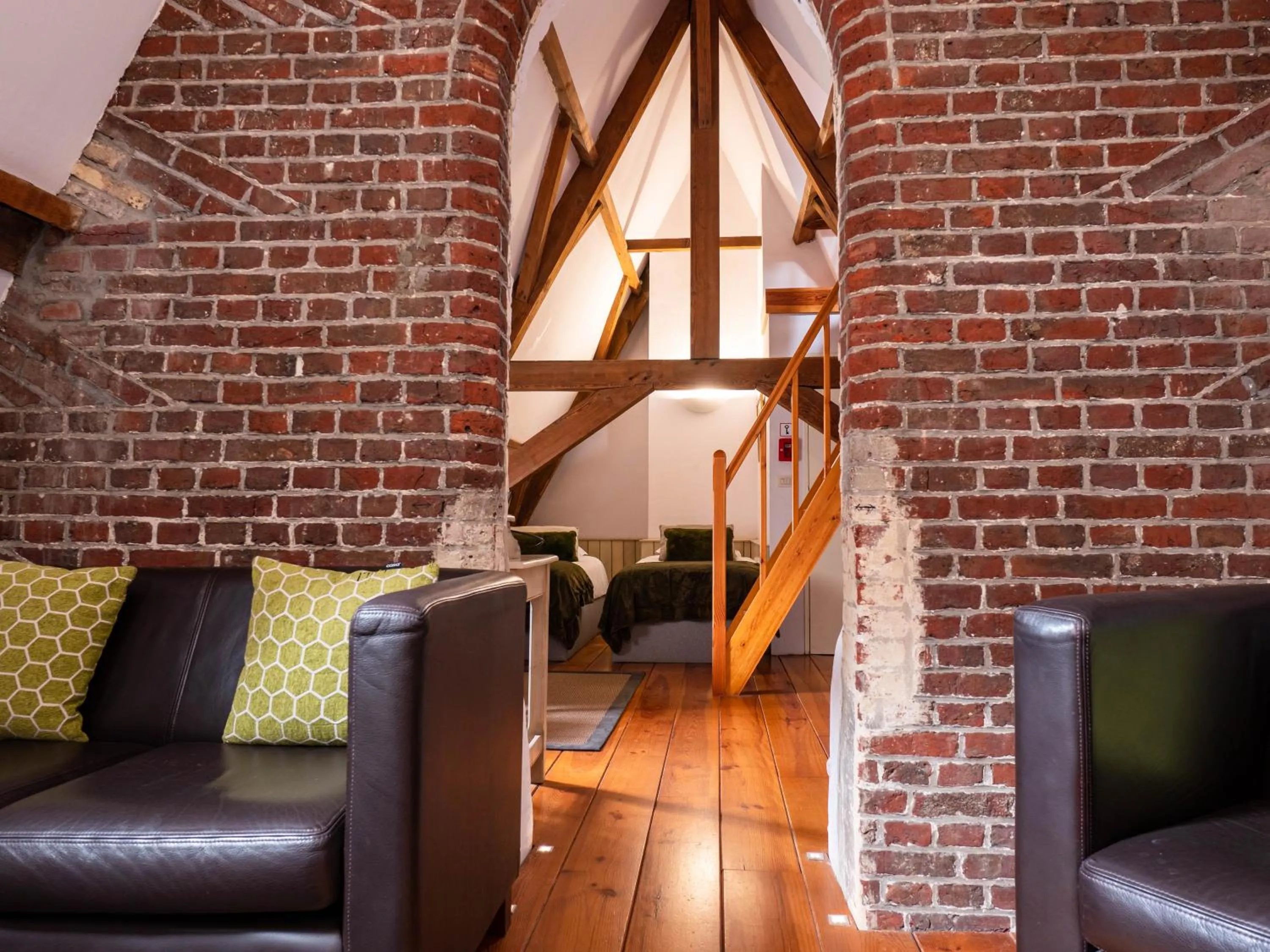 Seating area in Hotel Monasterium PoortAckere Ghent