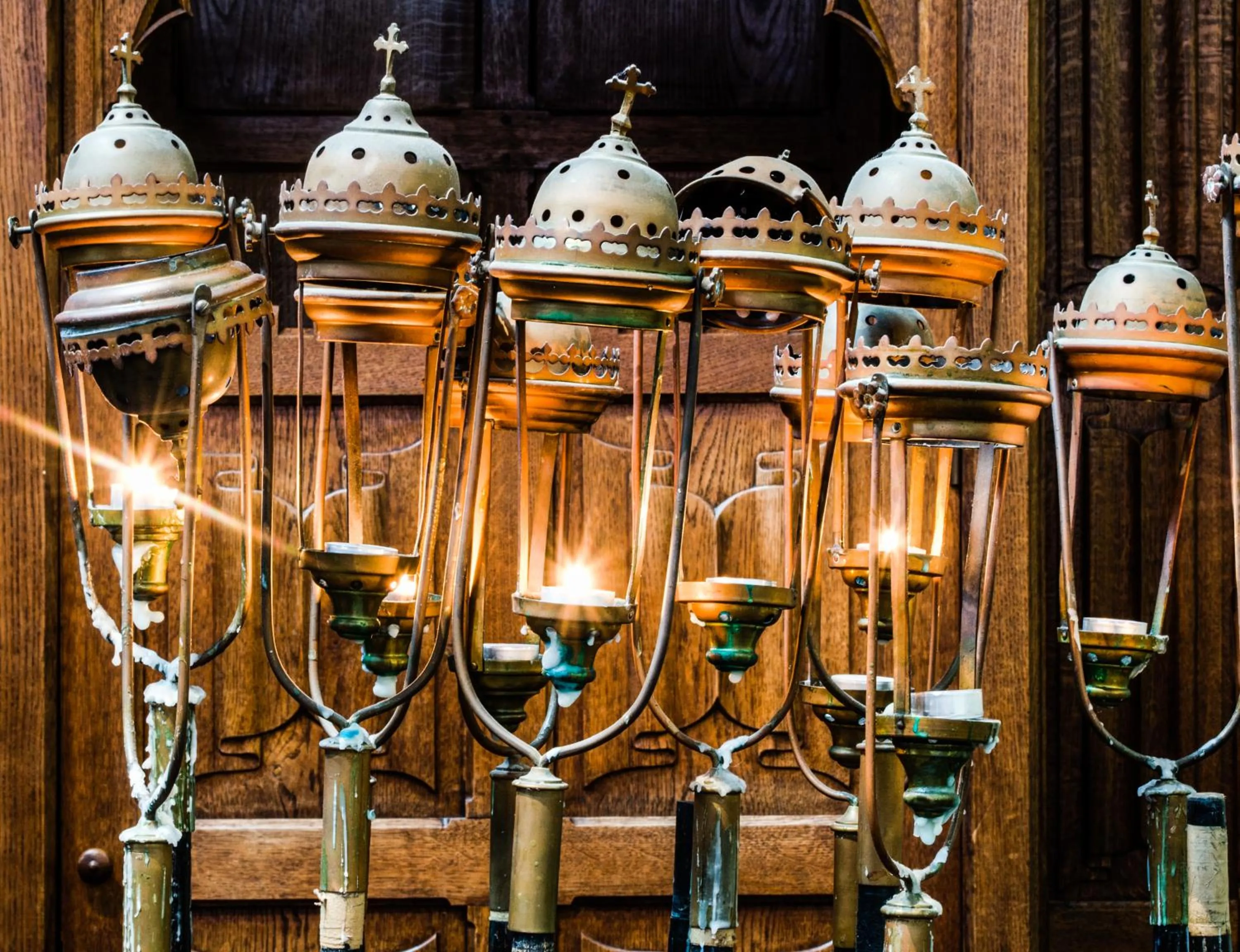 Decorative detail in Hotel Monasterium PoortAckere Ghent