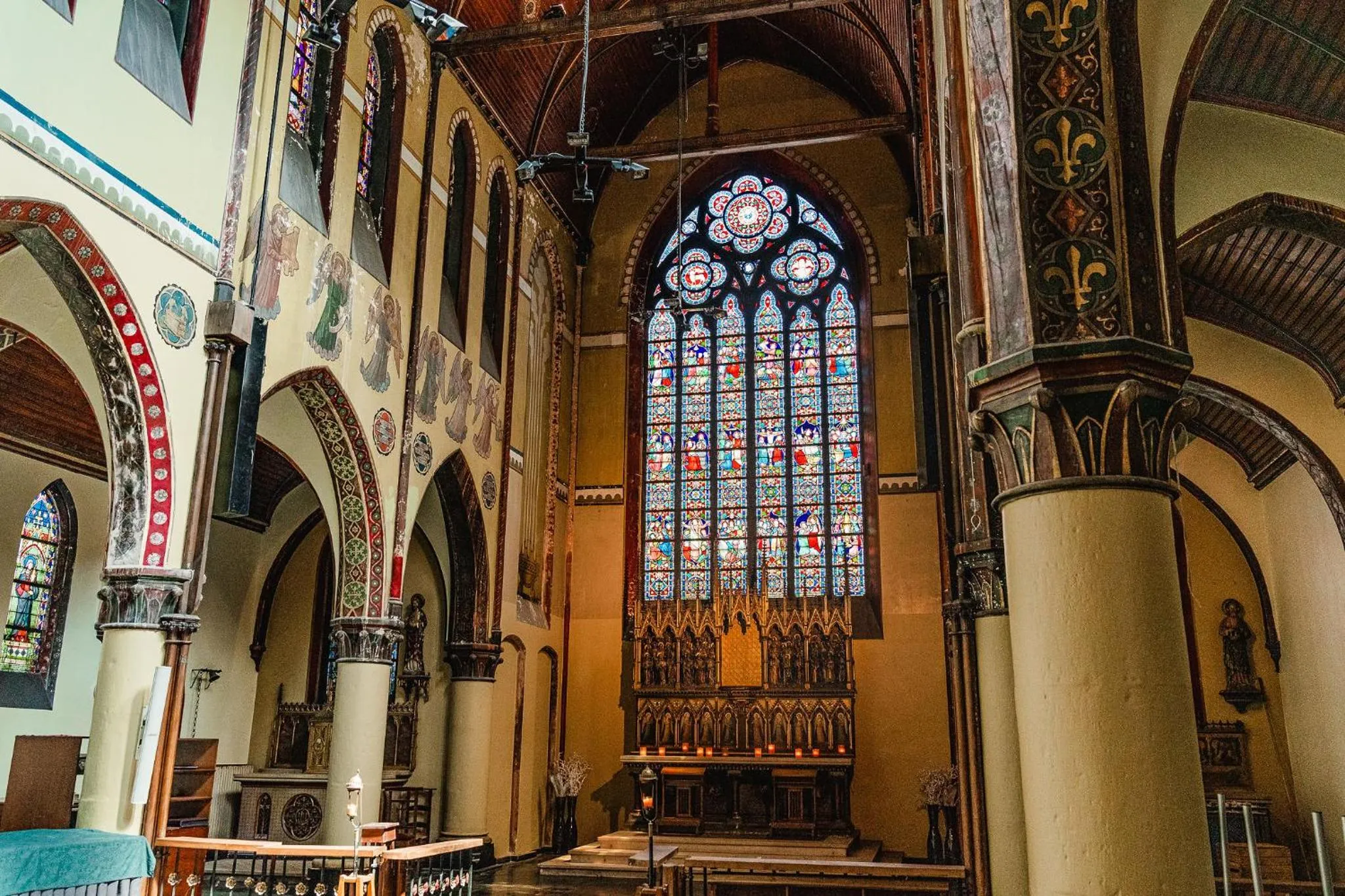 Landmark view in Hotel Monasterium PoortAckere Ghent