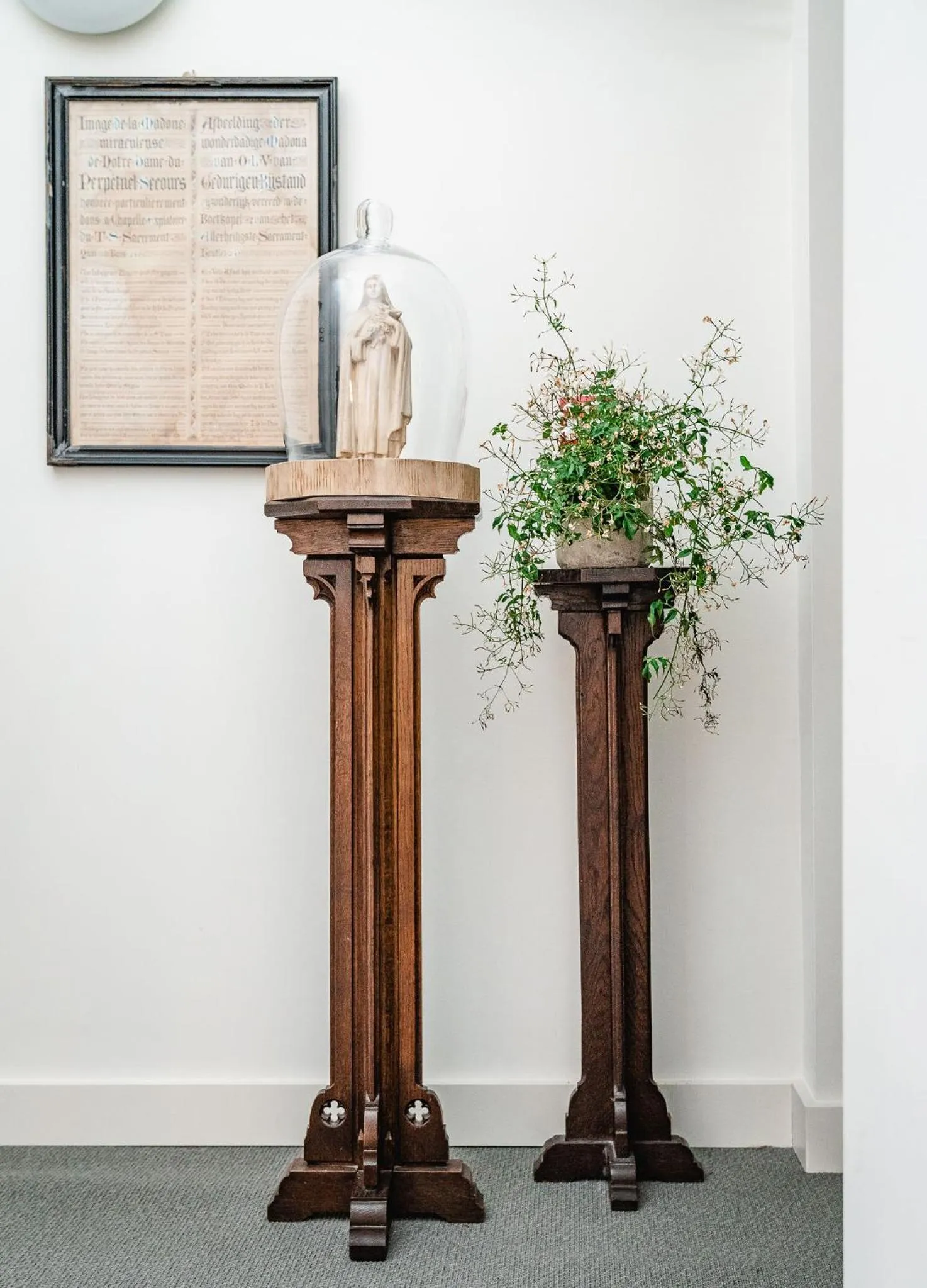 Decorative detail in Hotel Monasterium PoortAckere Ghent