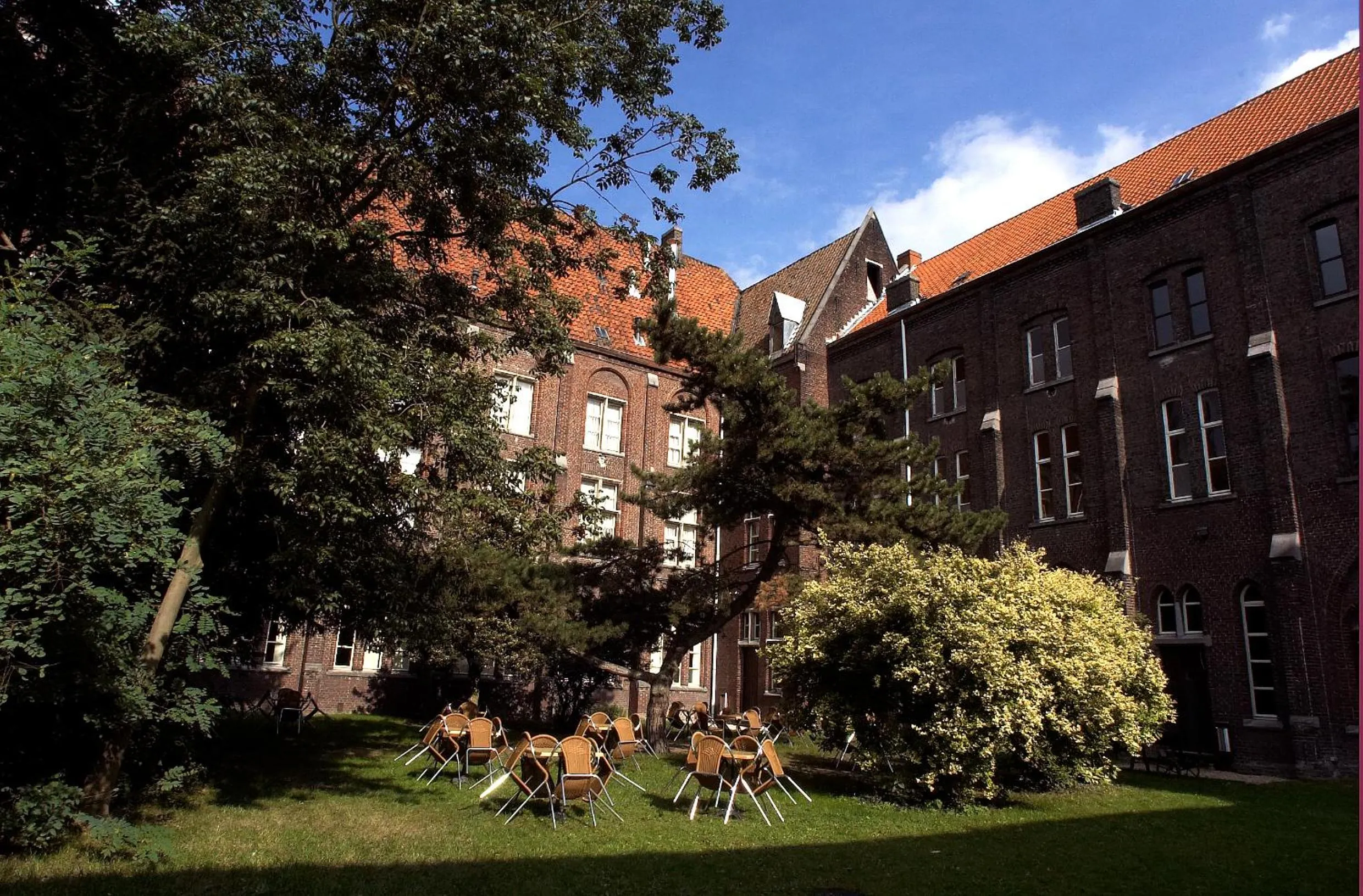 Facade/entrance in Hotel Monasterium PoortAckere Ghent