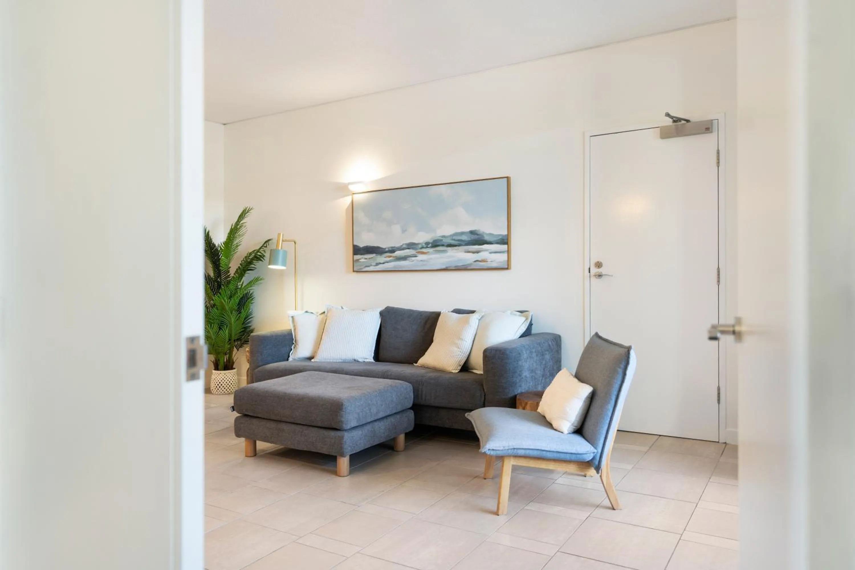 Living room in Laguna on Hastings