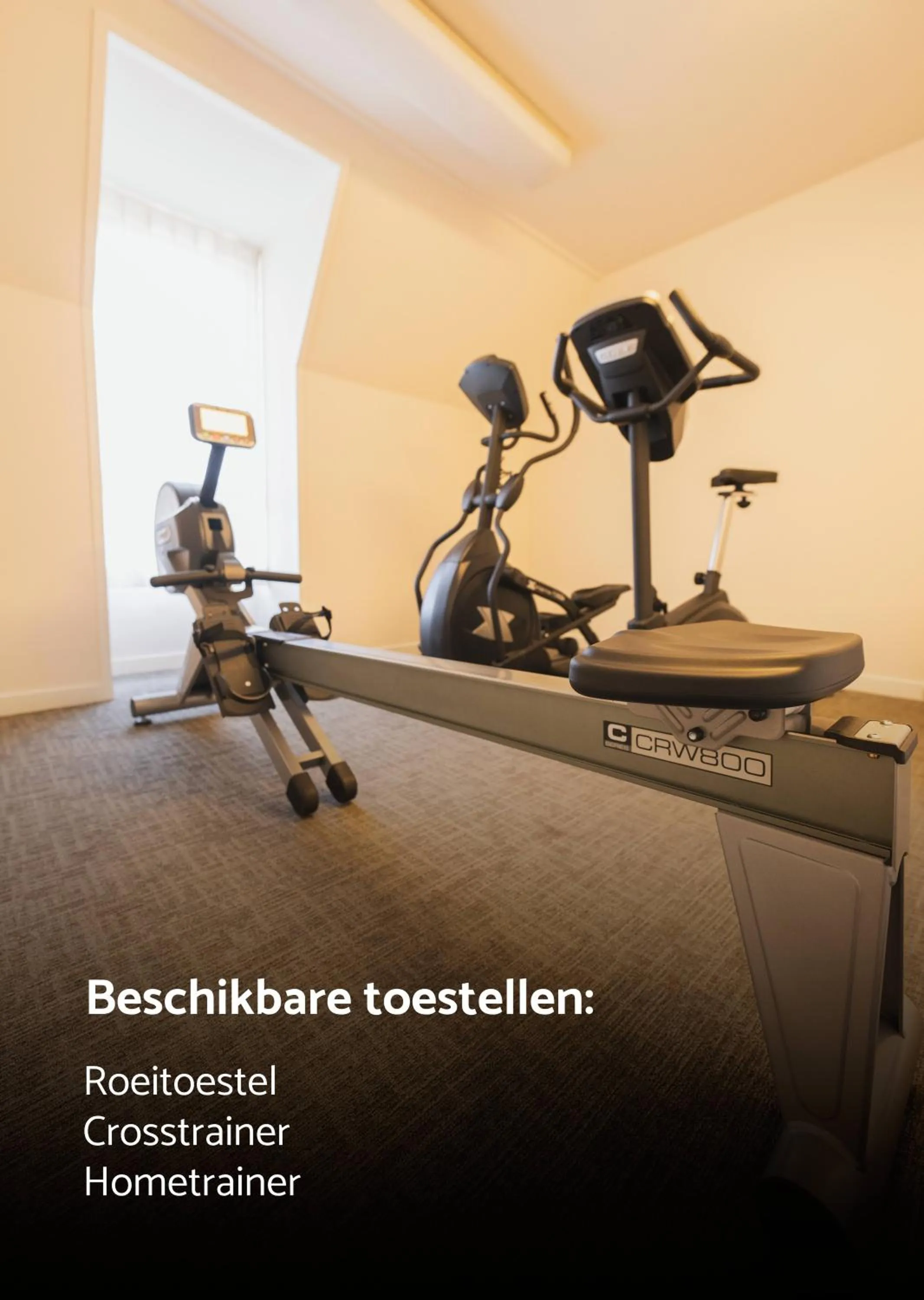 Fitness centre/facilities in Begijnhof Hotel