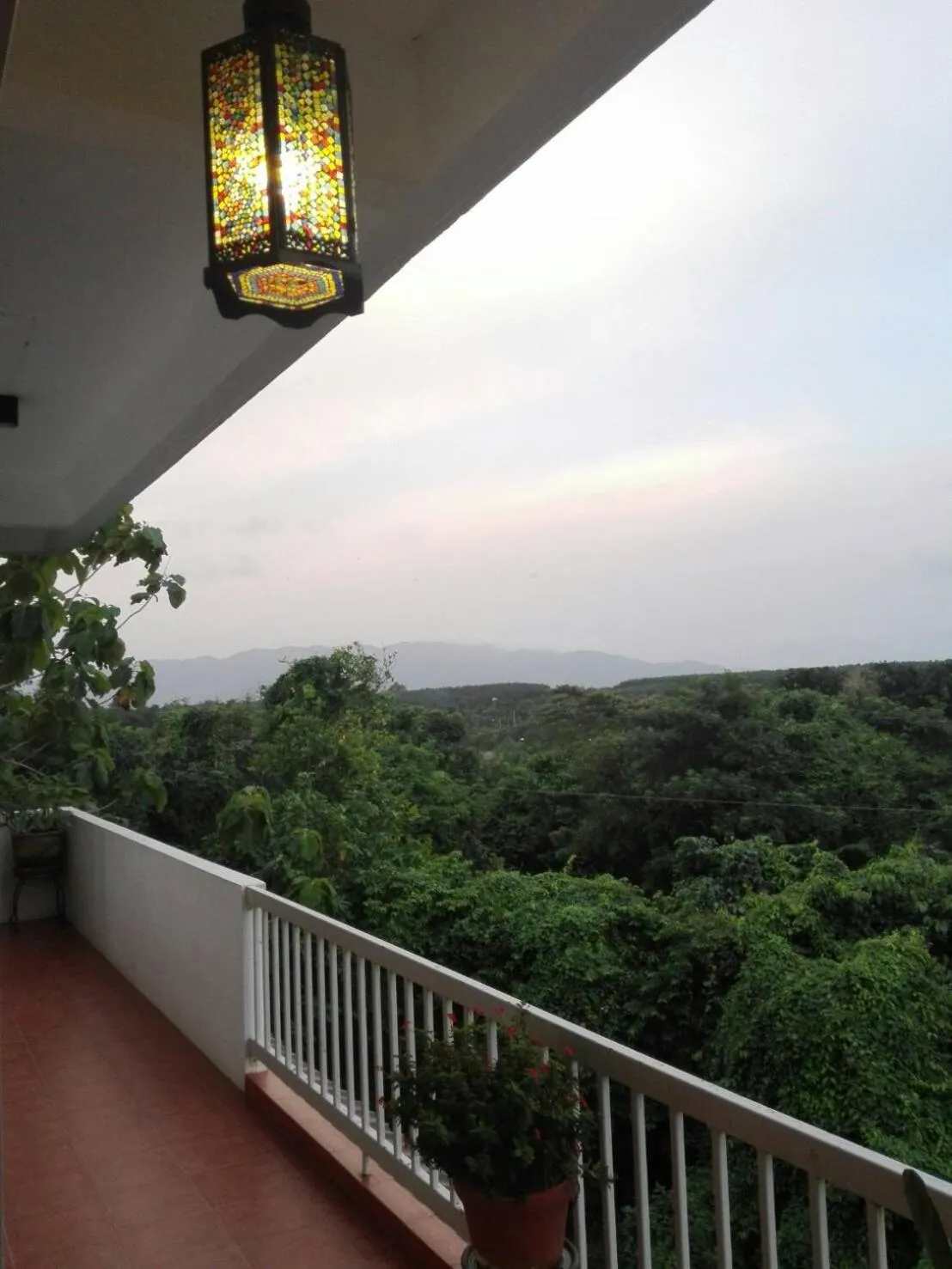 Balcony/Terrace in Baanlugchange Hotel โรงแรมบ้านลูกช้าง