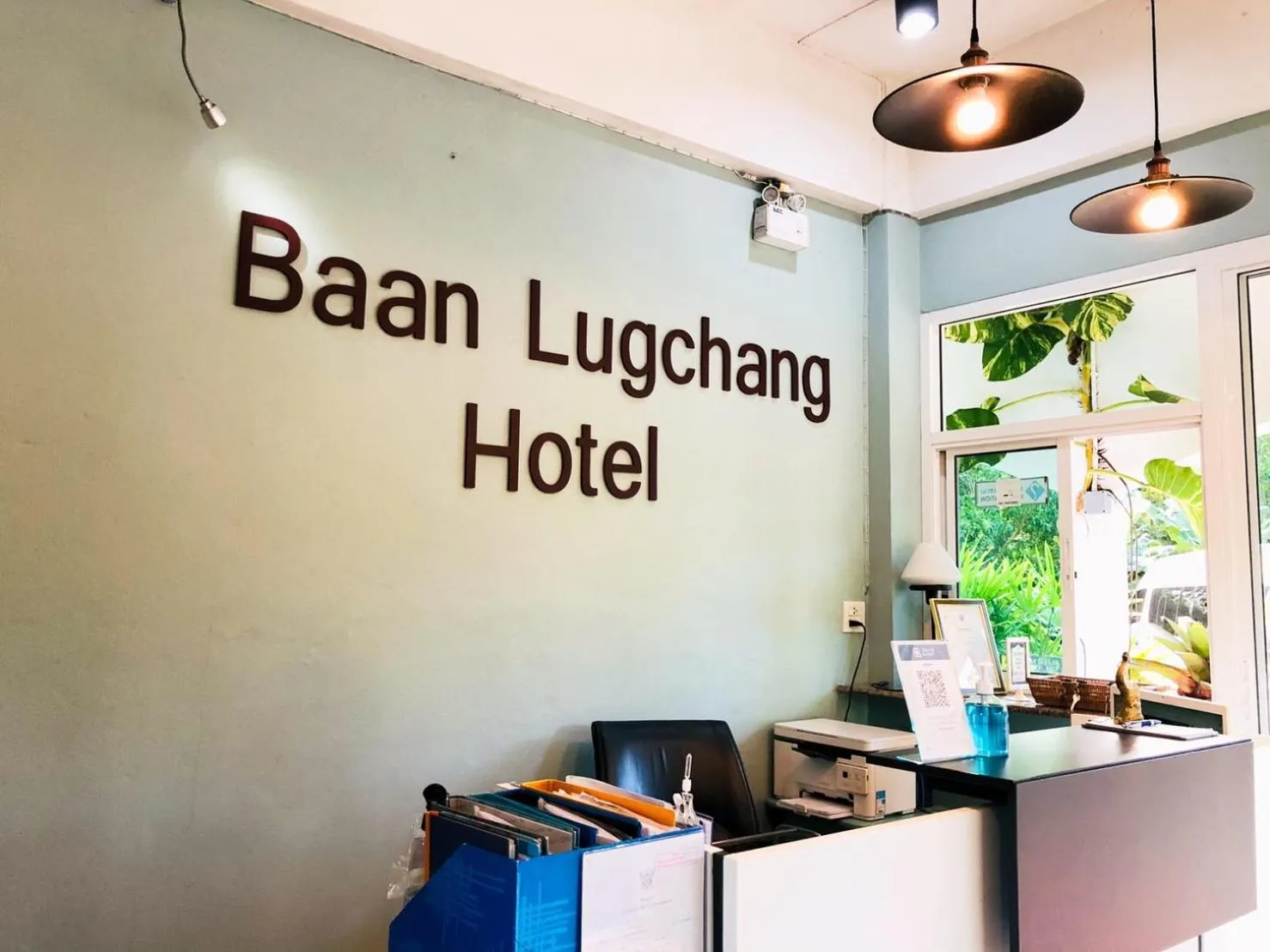 Lobby or reception in Baanlugchange Hotel โรงแรมบ้านลูกช้าง