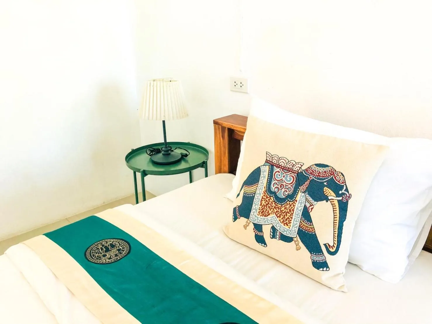 Bed in Baanlugchange Hotel โรงแรมบ้านลูกช้าง