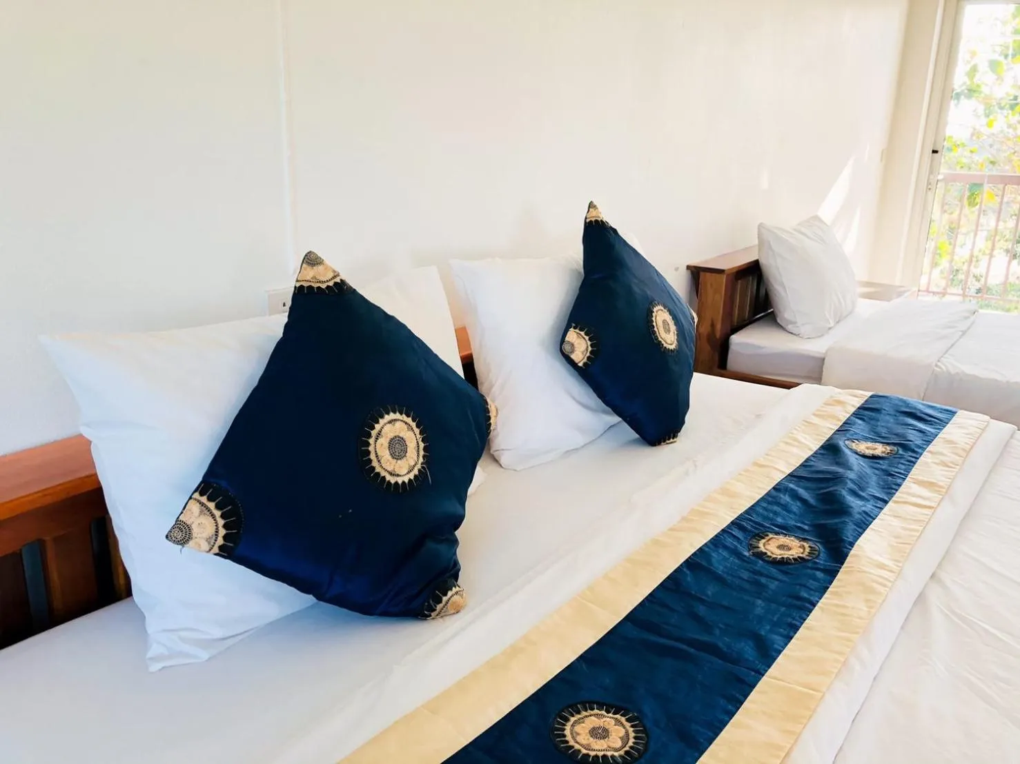 Bed in Baanlugchange Hotel โรงแรมบ้านลูกช้าง