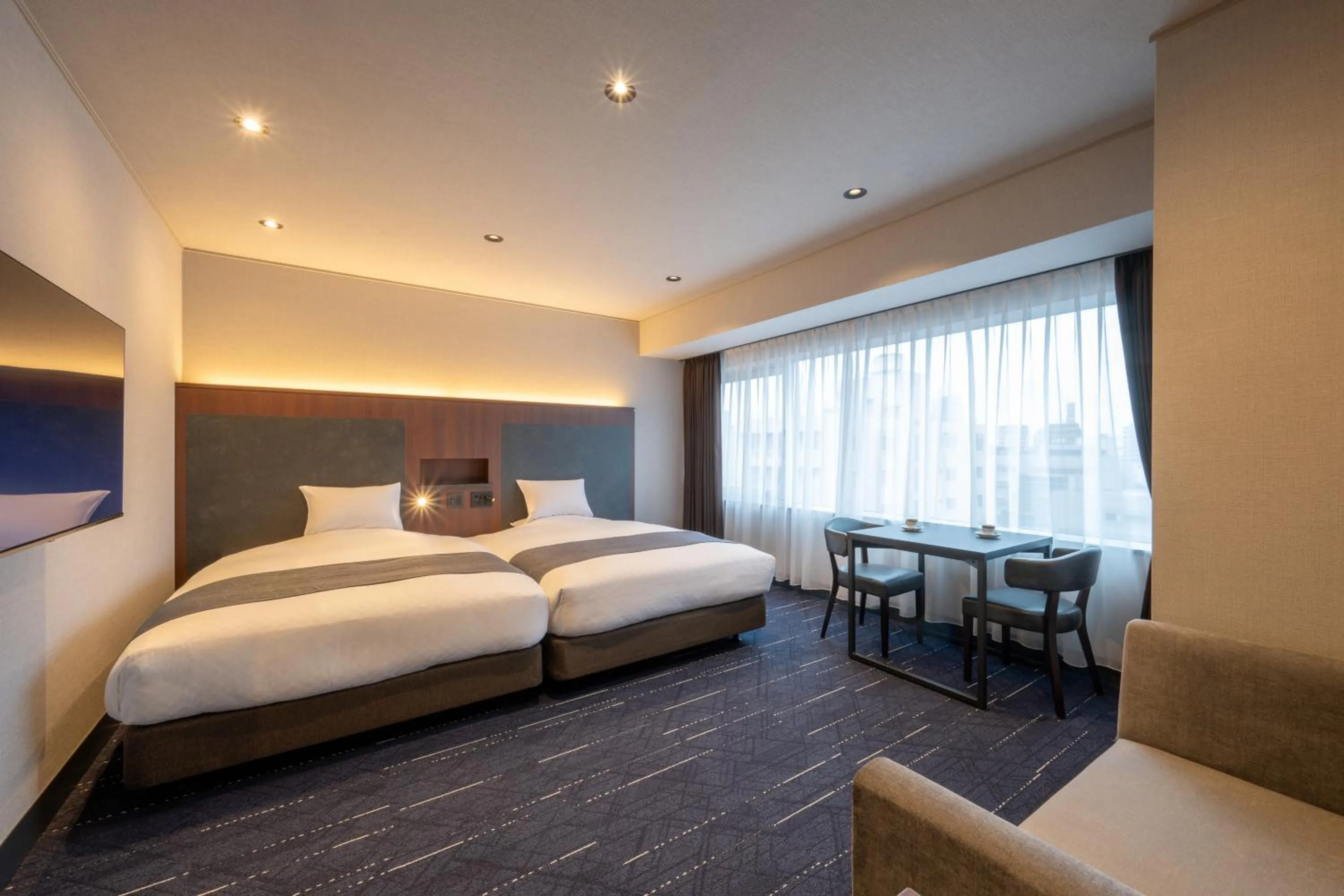 Photo of the whole room, Bed in Niigata Grand Hotel