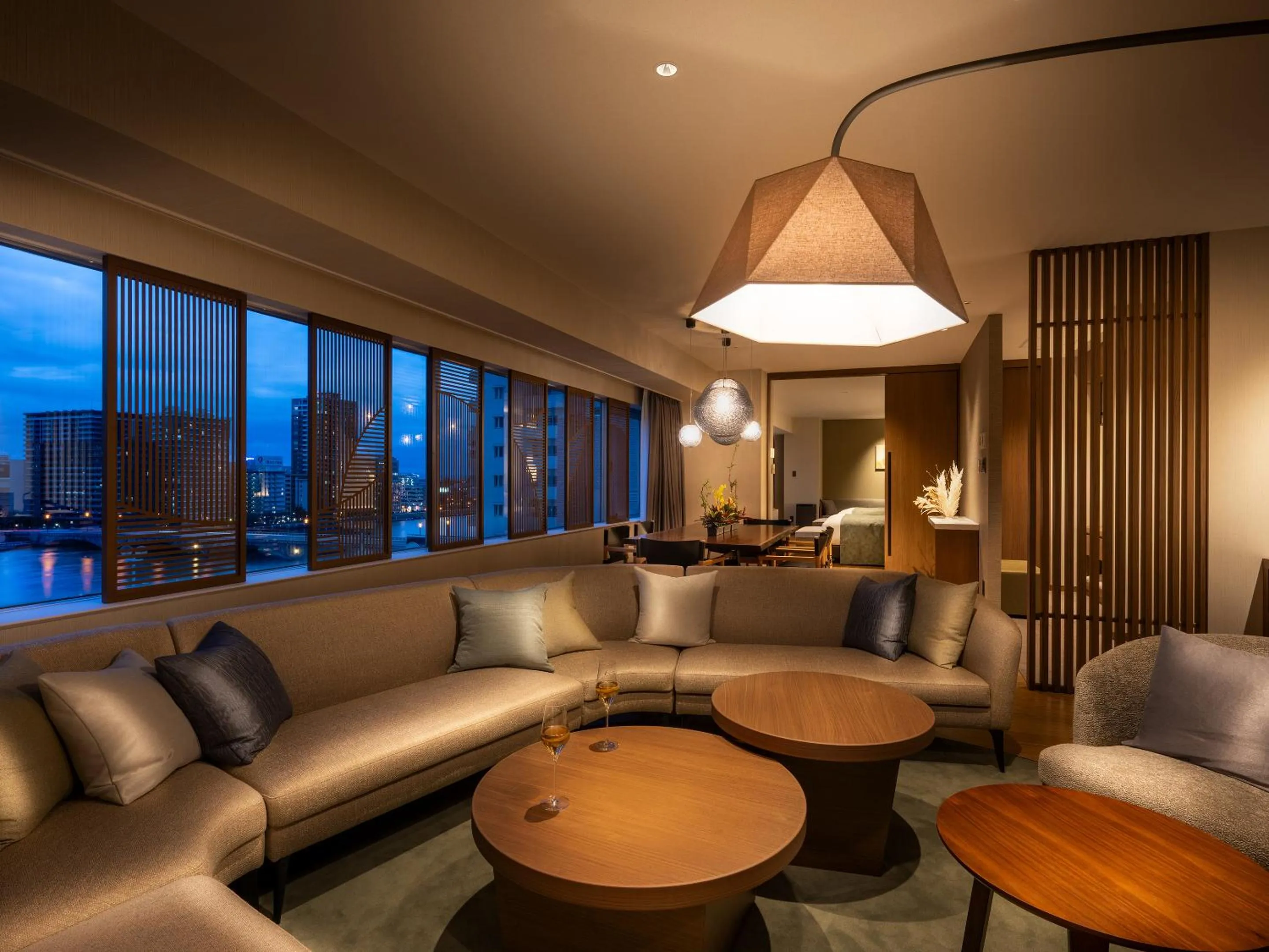 Living room in Niigata Grand Hotel