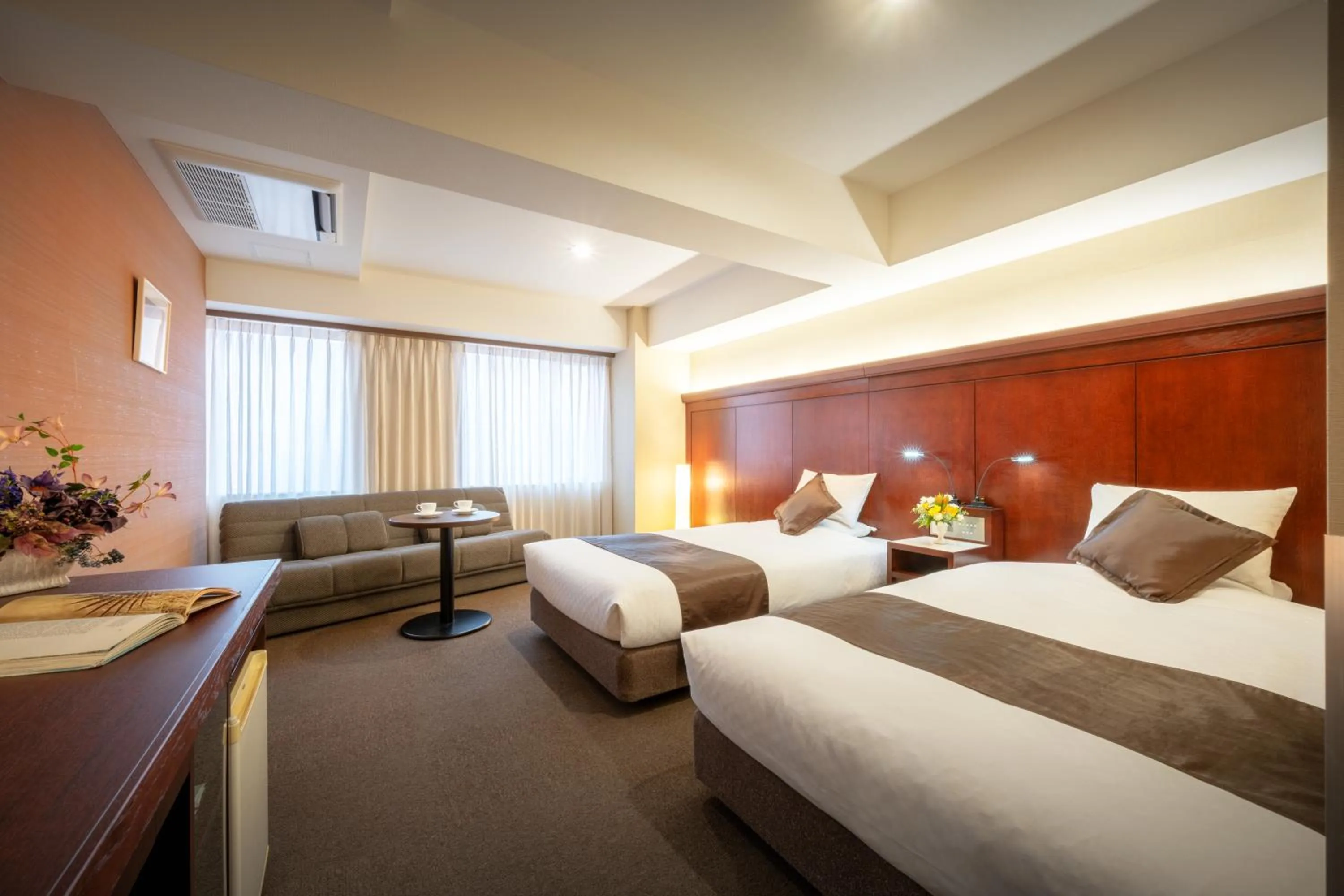 Photo of the whole room, Bed in Niigata Grand Hotel