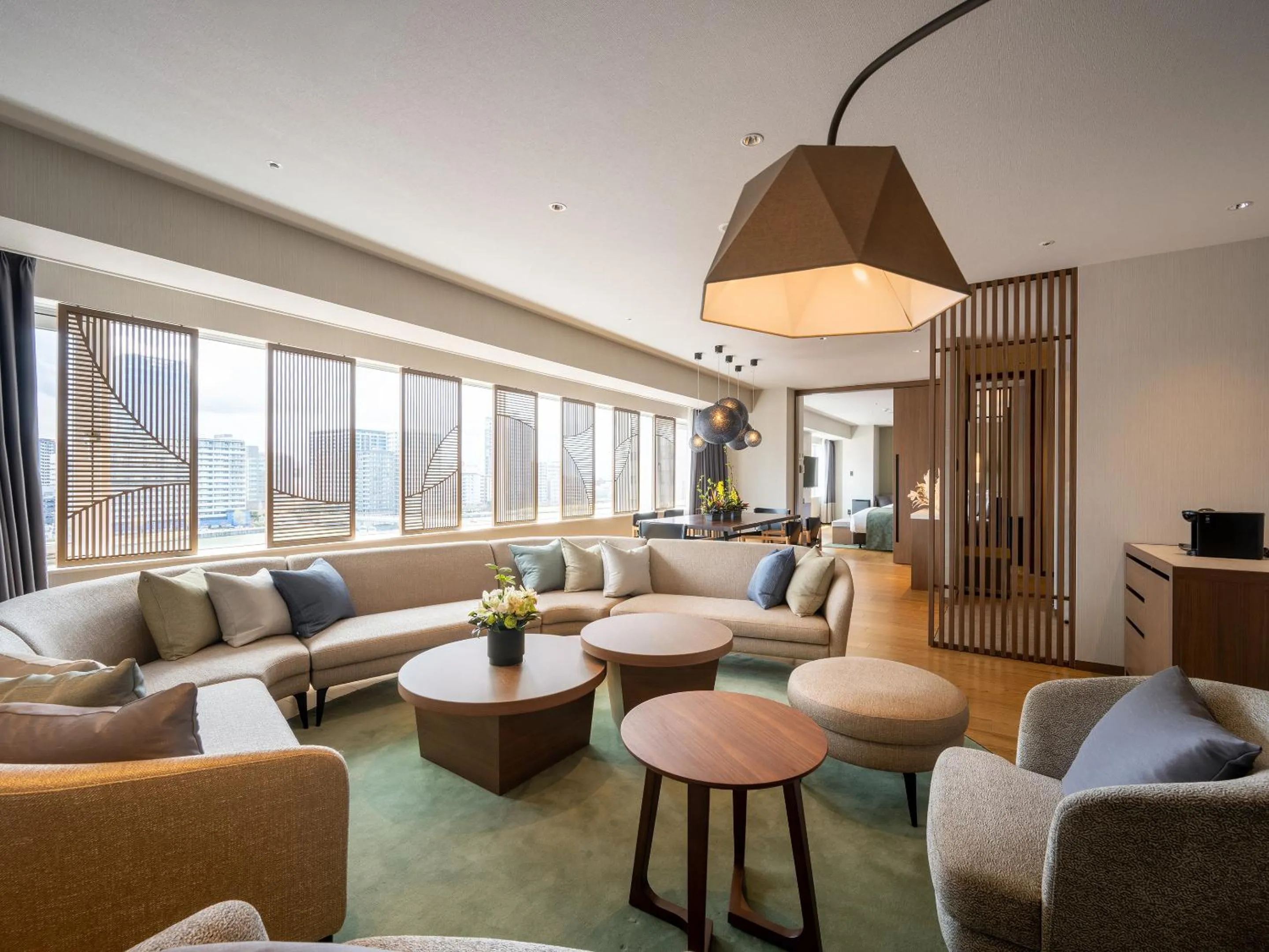 Living room in Niigata Grand Hotel