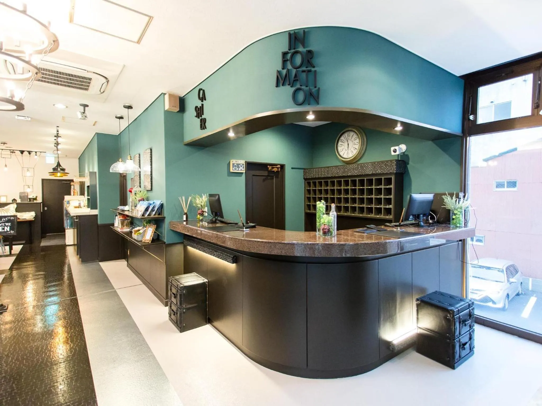 Lobby or reception in Hotel AreaOne Nobeoka