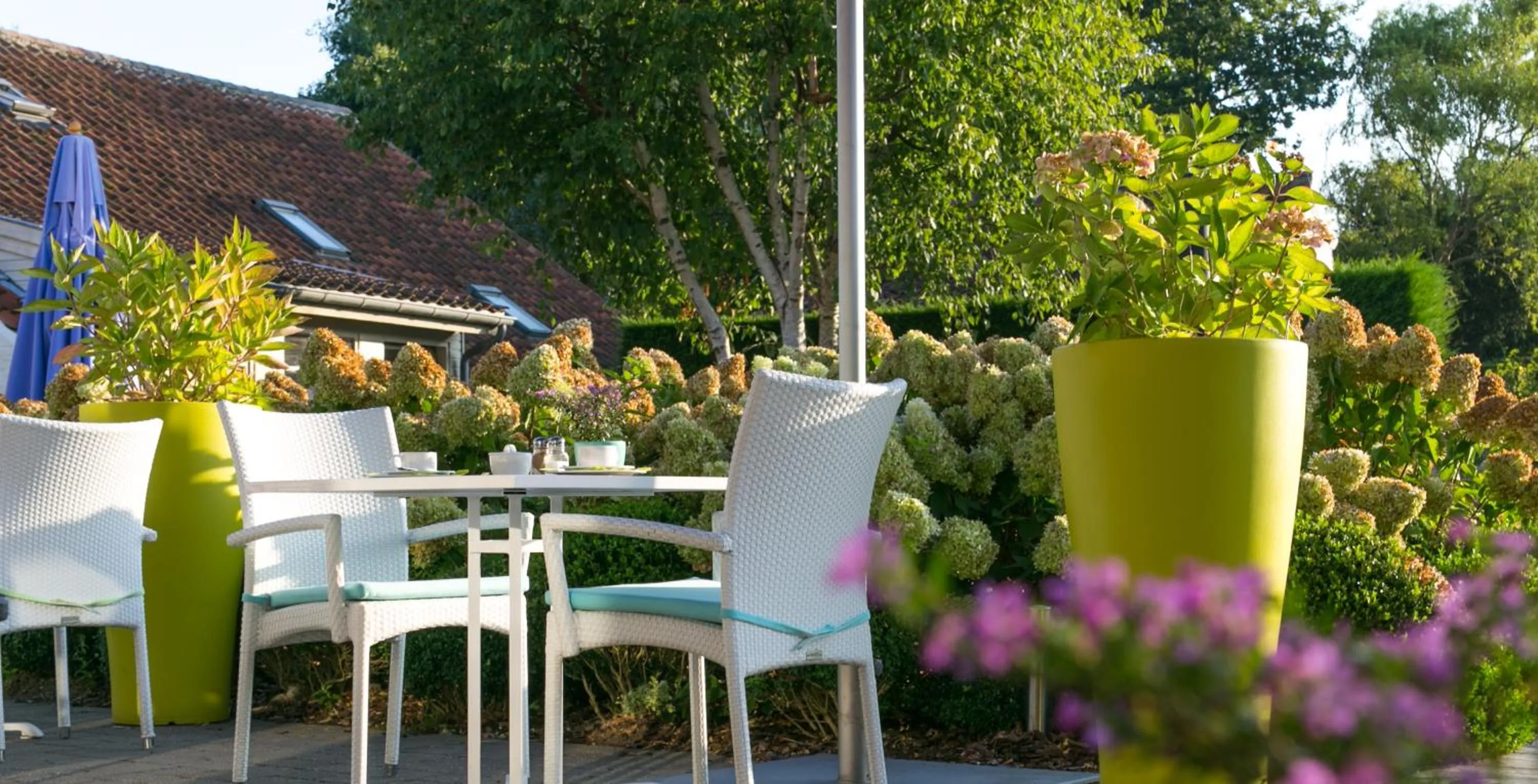 Balcony/Terrace in Country House Duinhof