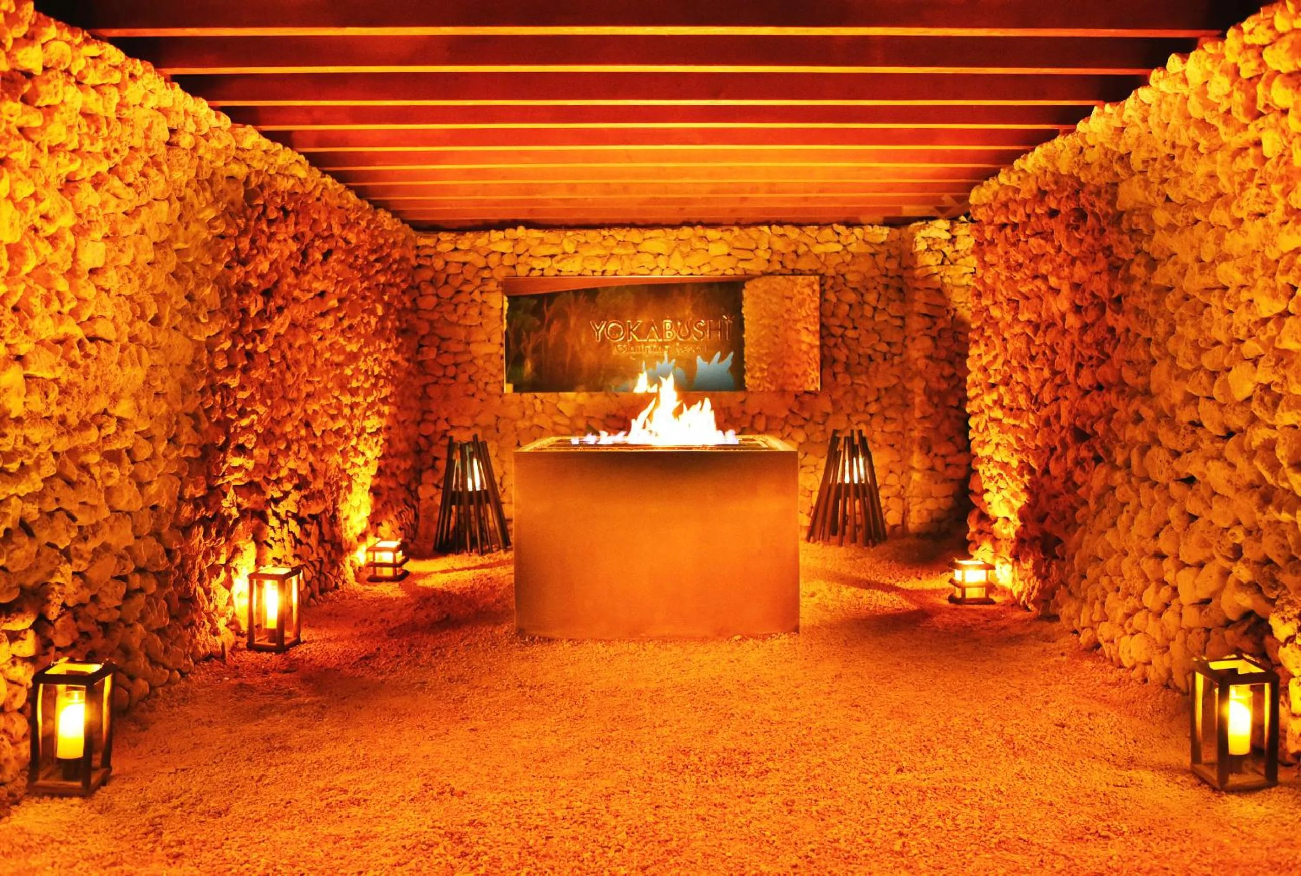 BBQ facilities in Glamping Resort Yokabushi