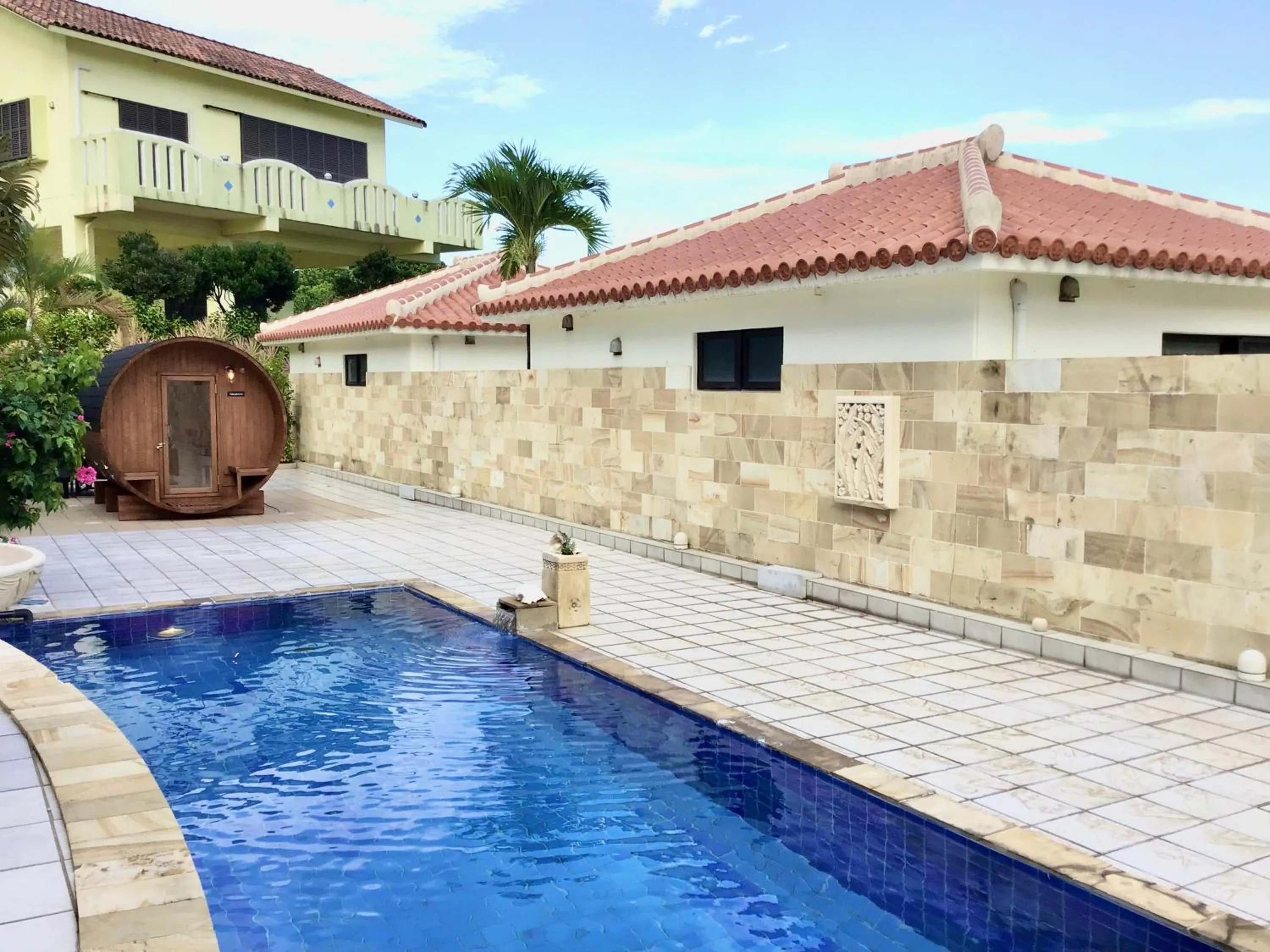 Swimming pool in Glamping Resort Yokabushi