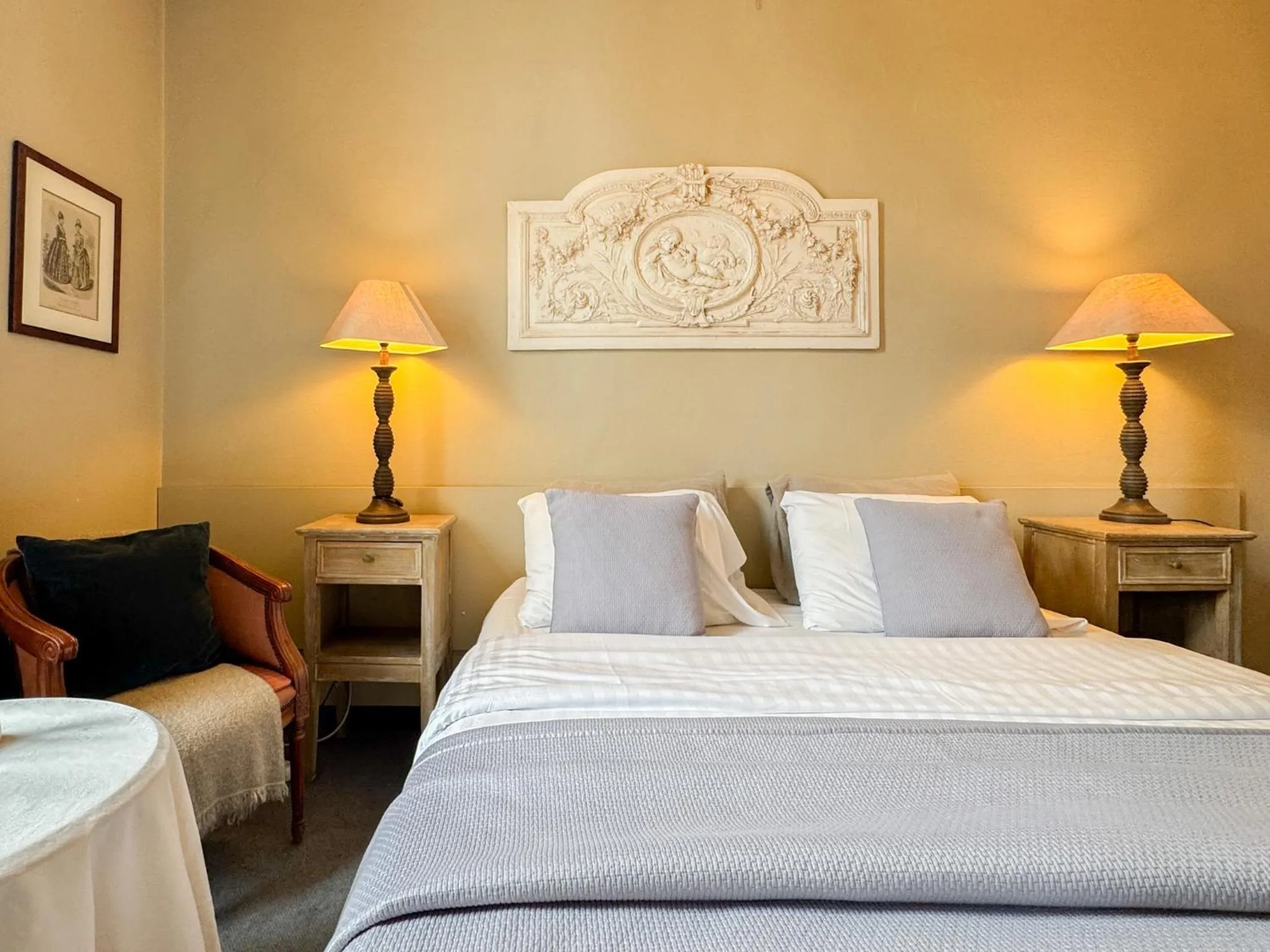 Bed in Hotel Botaniek