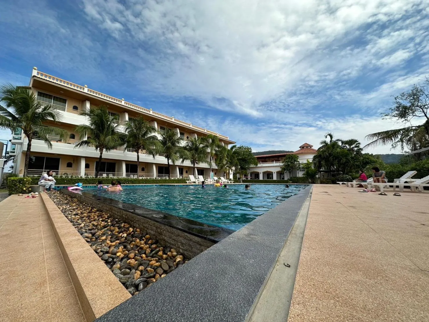 Property building in Villa Blanca Hotel & Restaurant