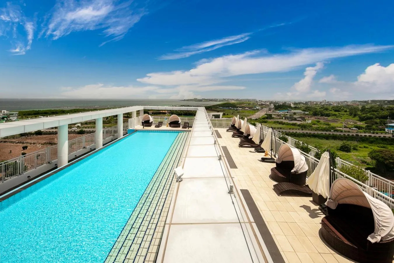 Swimming pool in The Best Jeju Seongsan