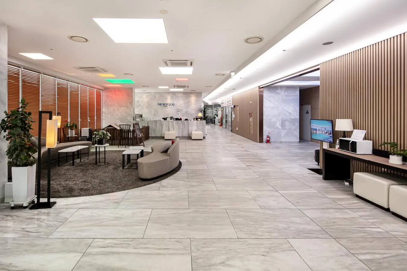 Lobby or reception in The Best Jeju Seongsan