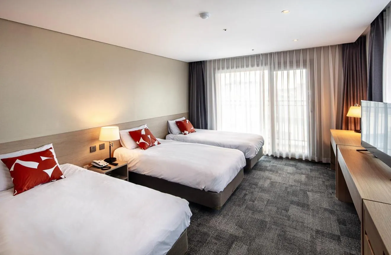 Bedroom, Bed in The Best Jeju Seongsan