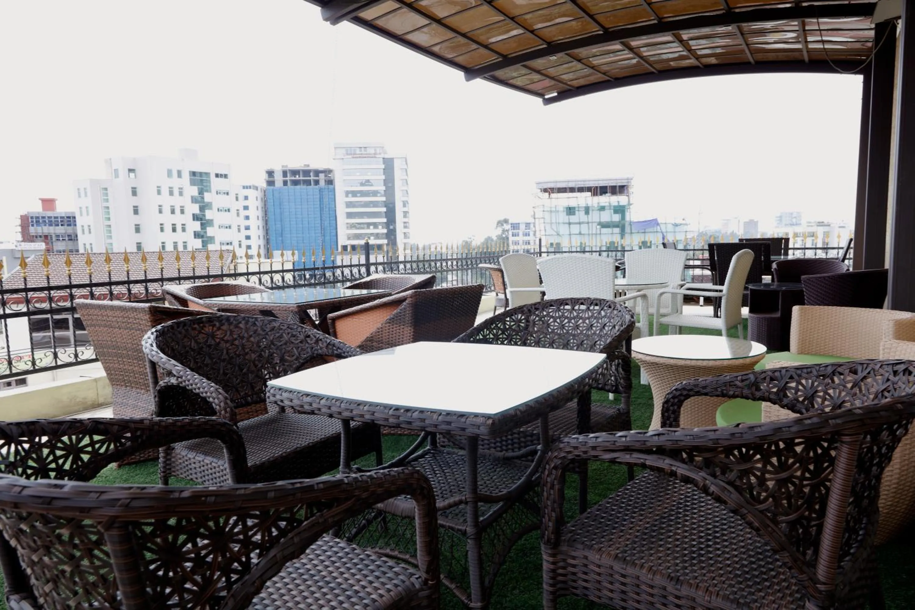 Property building in Afropolitan Hotel