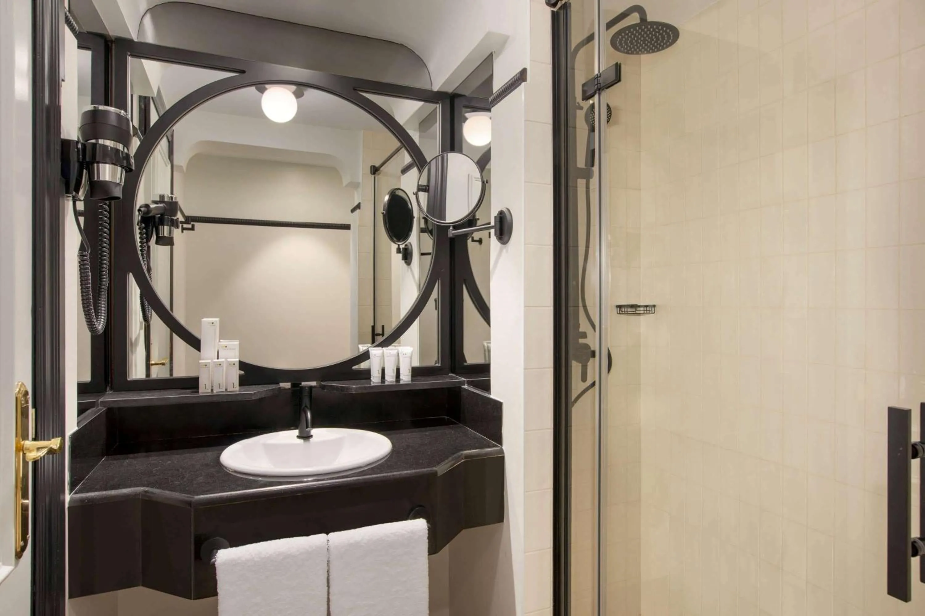 Bathroom in Hotel Avenue Louise Brussels Trademark Collection by Wyndham