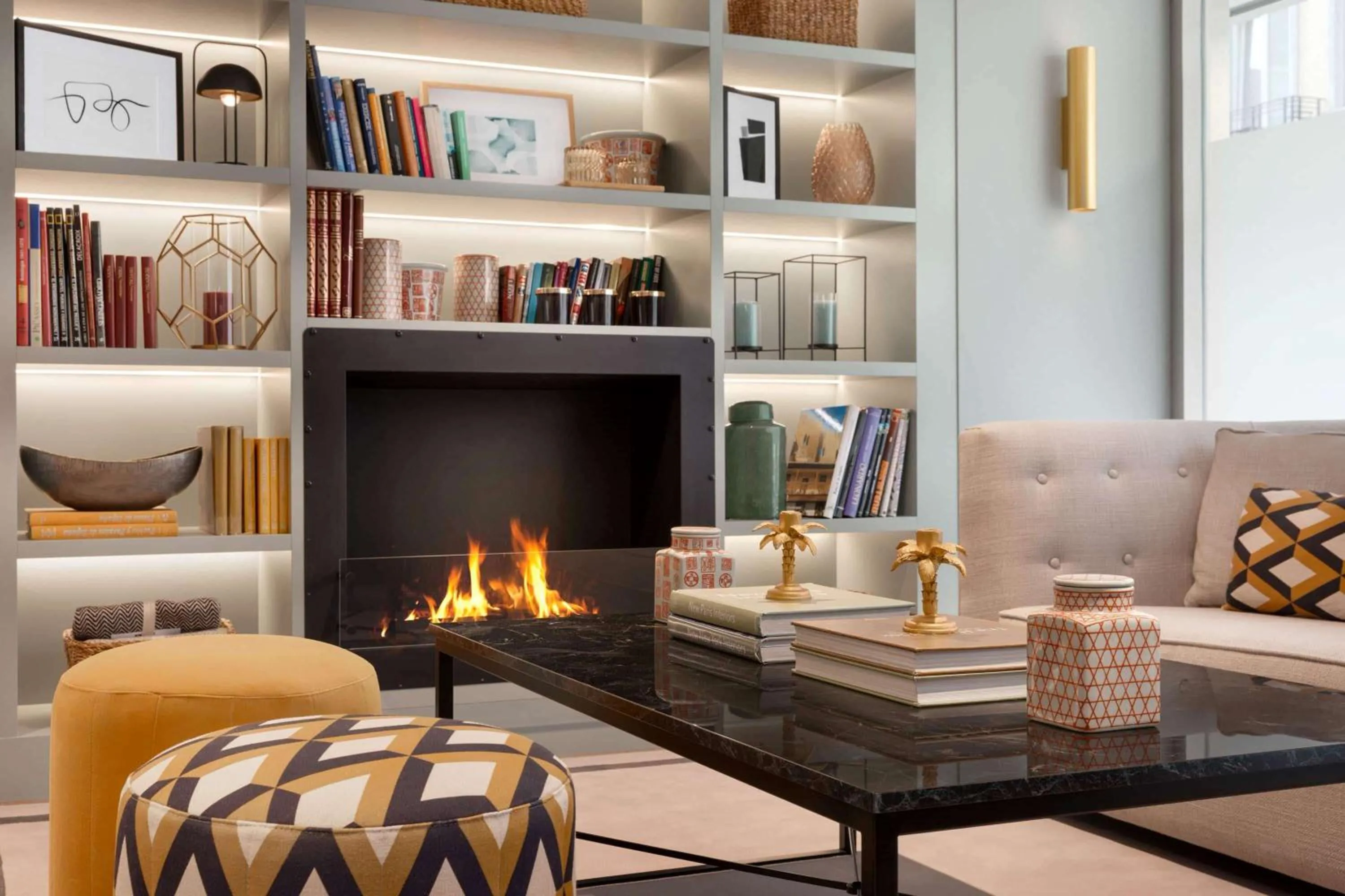 Library in Hotel Avenue Louise Brussels Trademark Collection by Wyndham