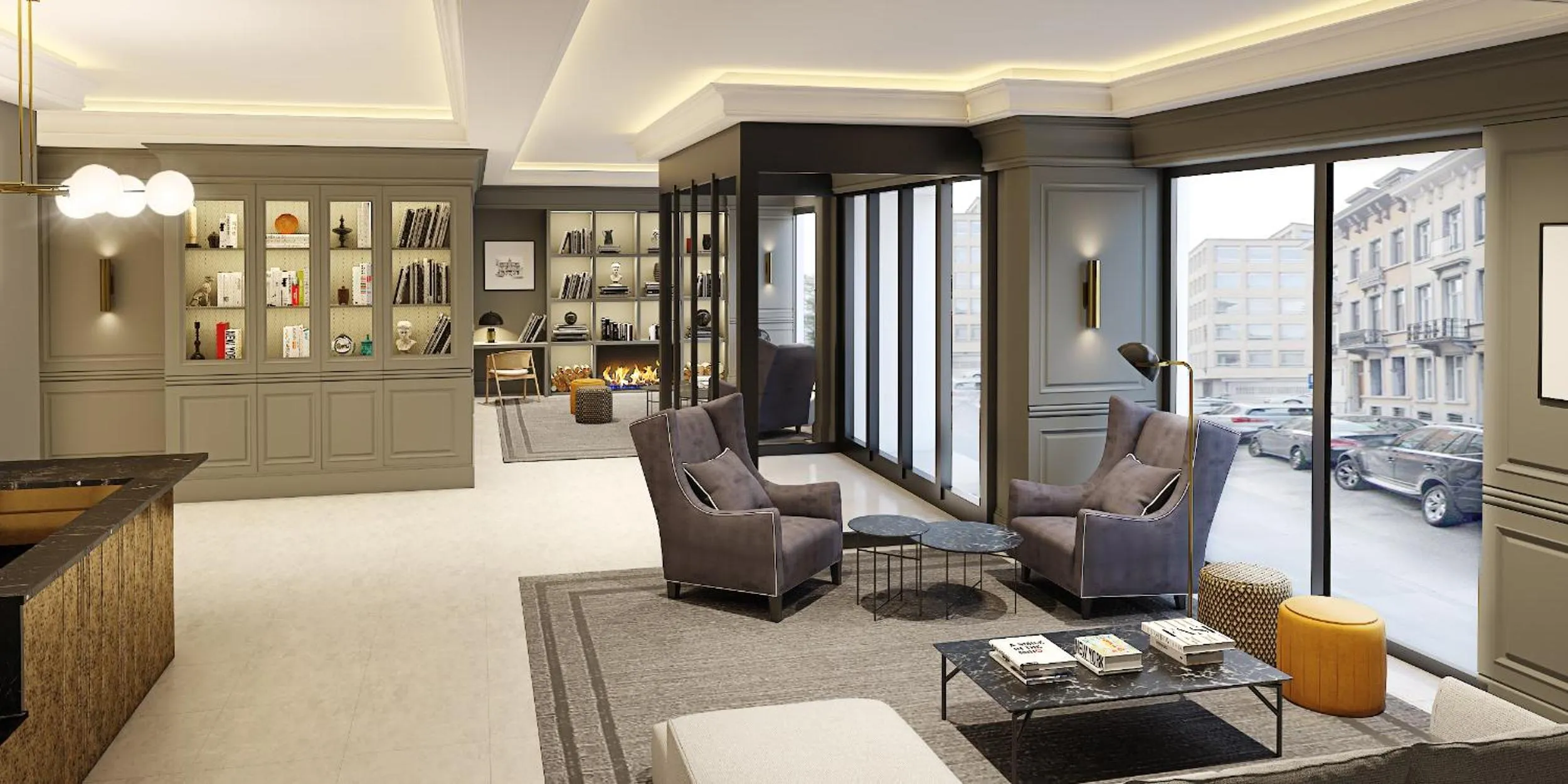 Lobby or reception in Hotel Avenue Louise Brussels Trademark Collection by Wyndham