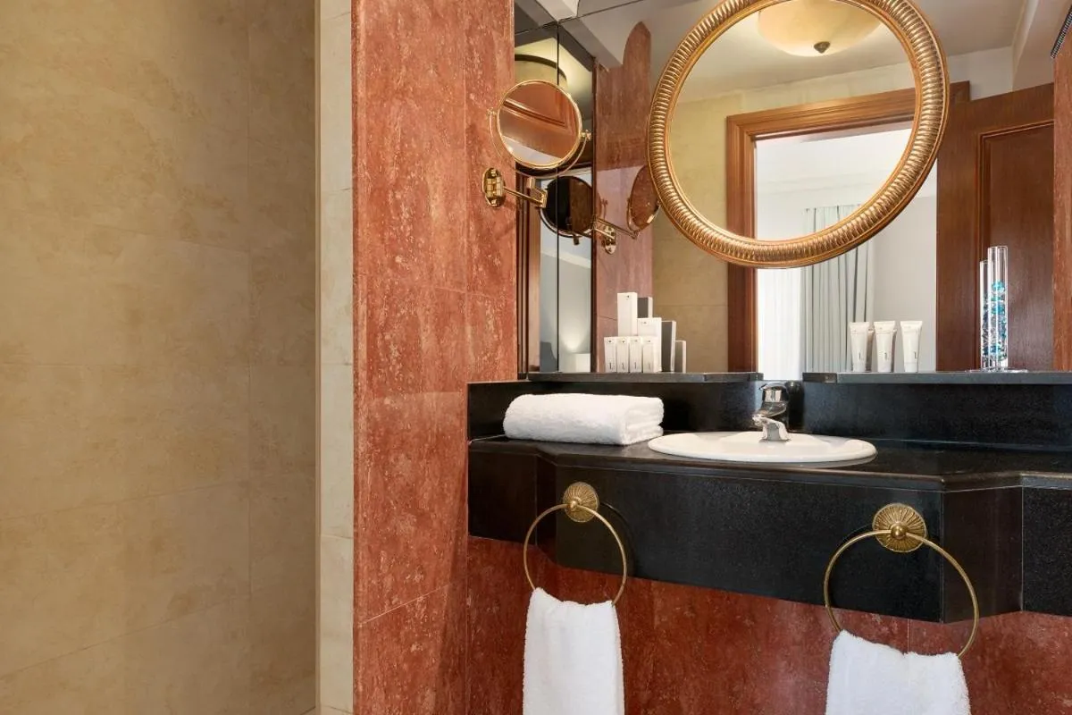 Bathroom in Hotel Avenue Louise Brussels Trademark Collection by Wyndham