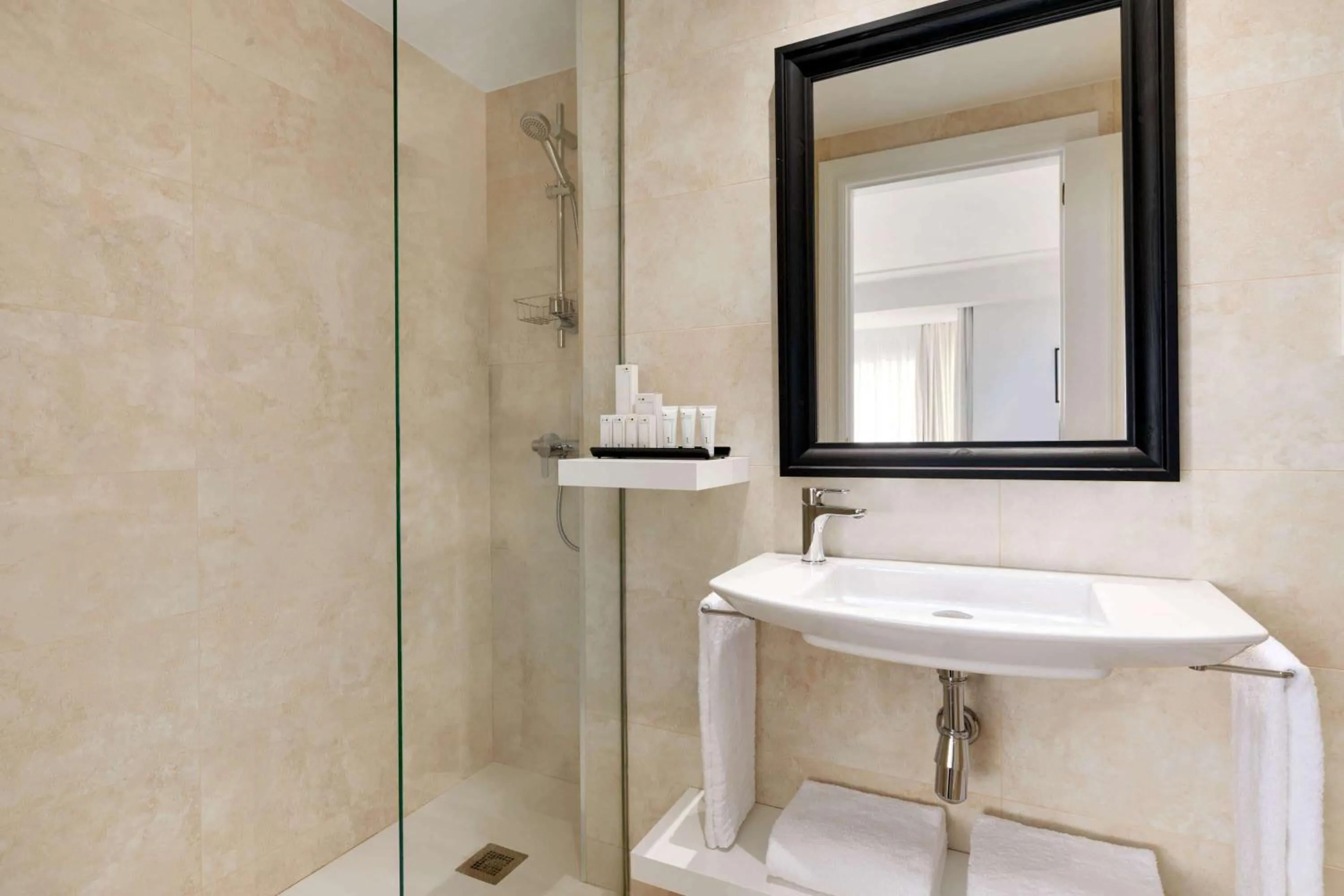 Bathroom in Hotel Avenue Louise Brussels Trademark Collection by Wyndham
