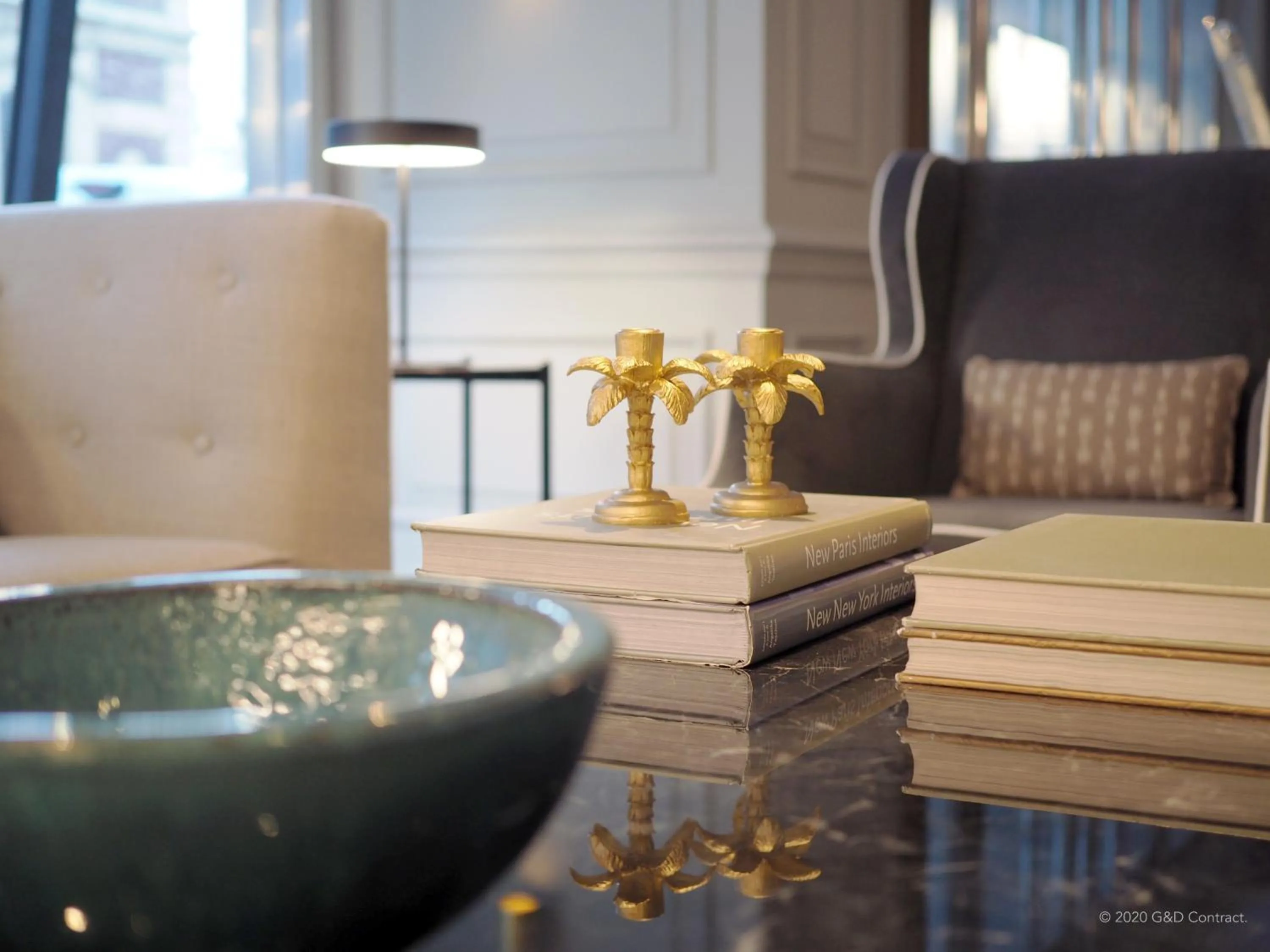 Seating area in Hotel Avenue Louise Brussels Trademark Collection by Wyndham