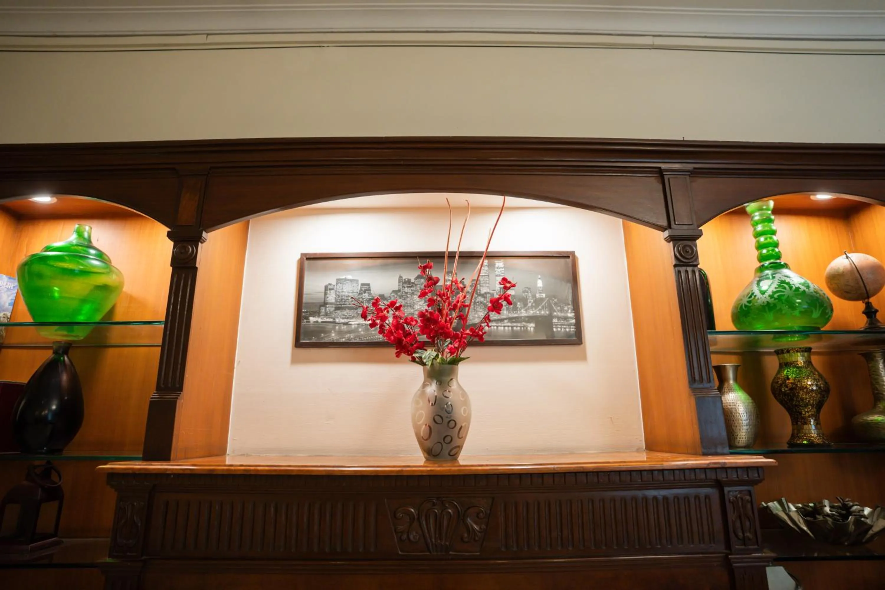 Decorative detail in Ahuja Residency Cyber City I