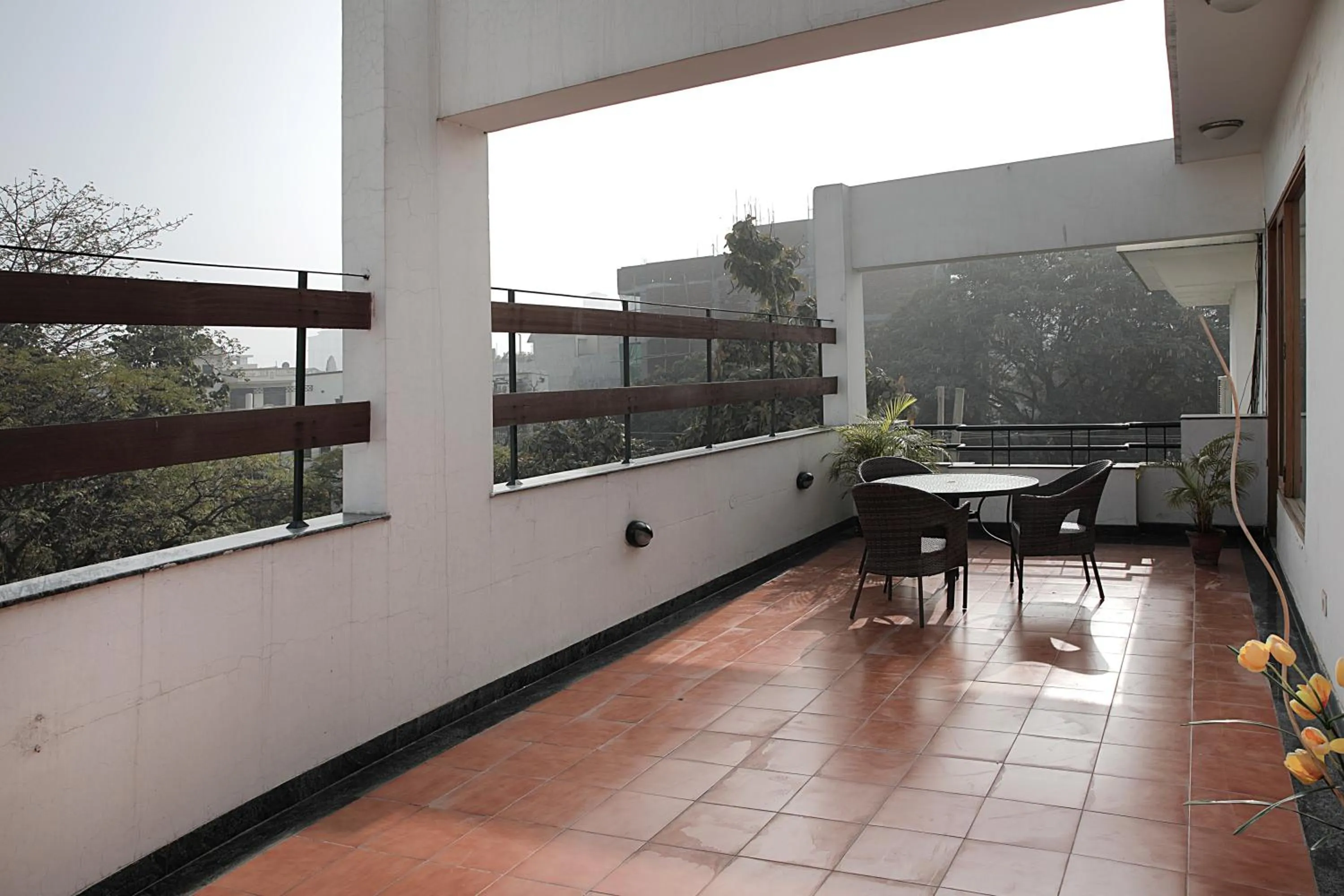 Balcony/Terrace in Ahuja Residency Cyber City I