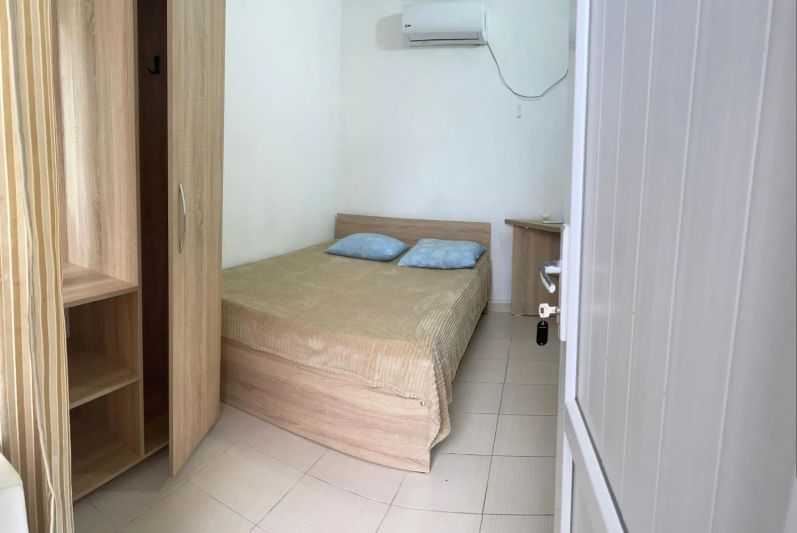 Bed in Hotel Nino Ureki