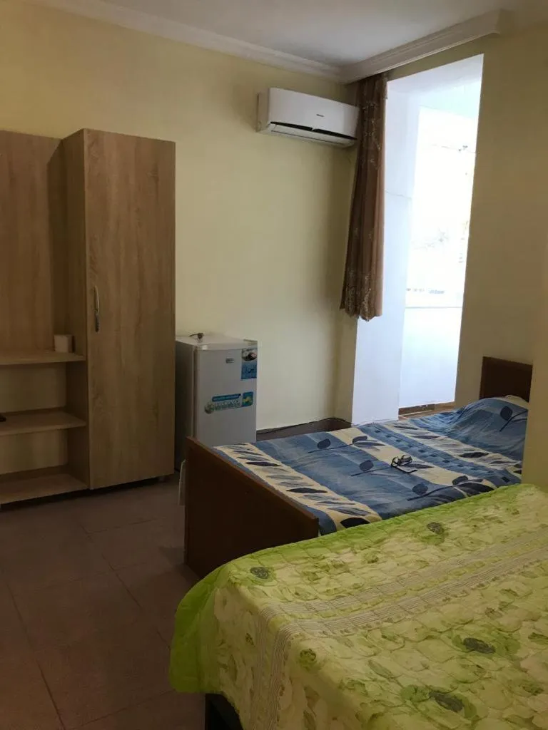 Bed in Hotel Nino Ureki