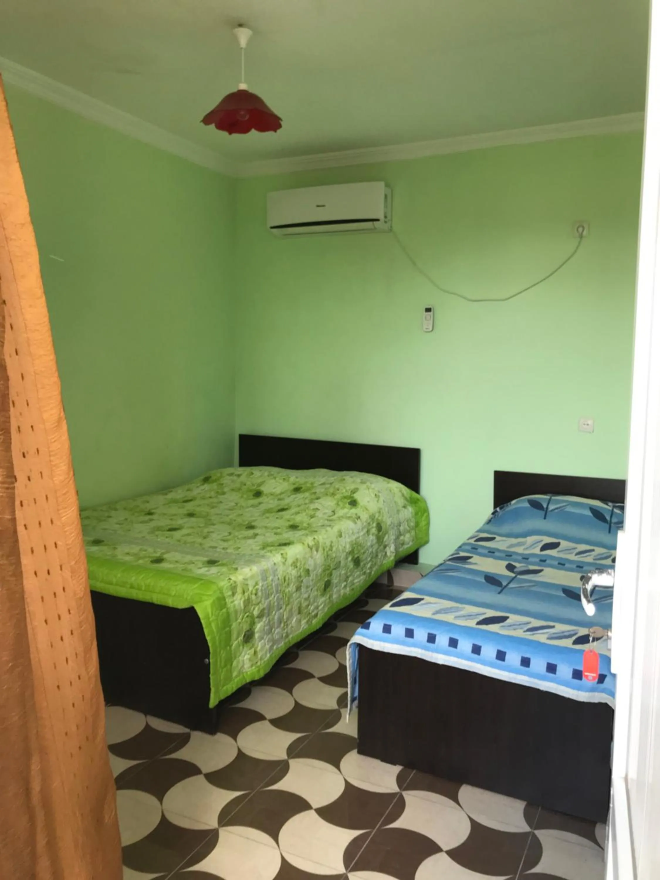 Bed in Hotel Nino Ureki