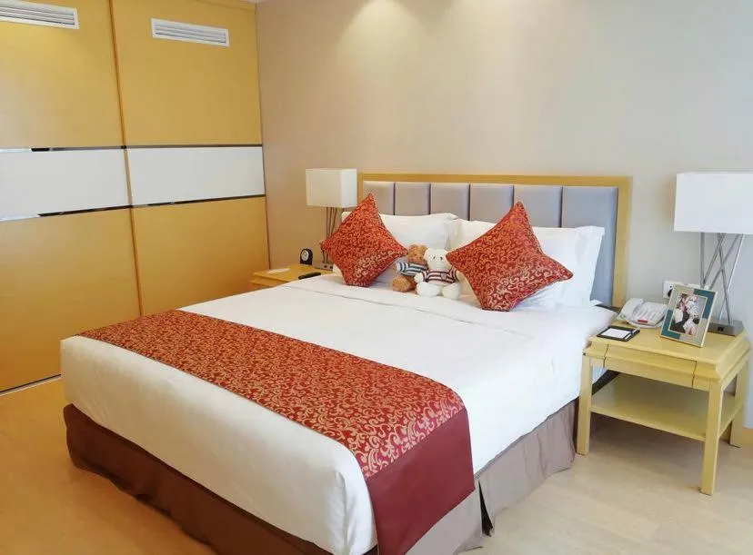 Bedroom in Ariva Tianjin Zhongbei Hotel & Serviced Apartment