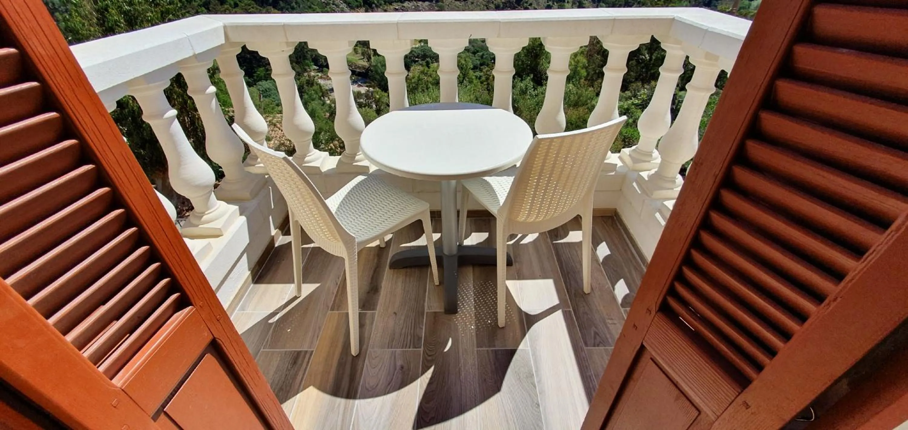 Balcony/Terrace in Hôtel Bella Vista