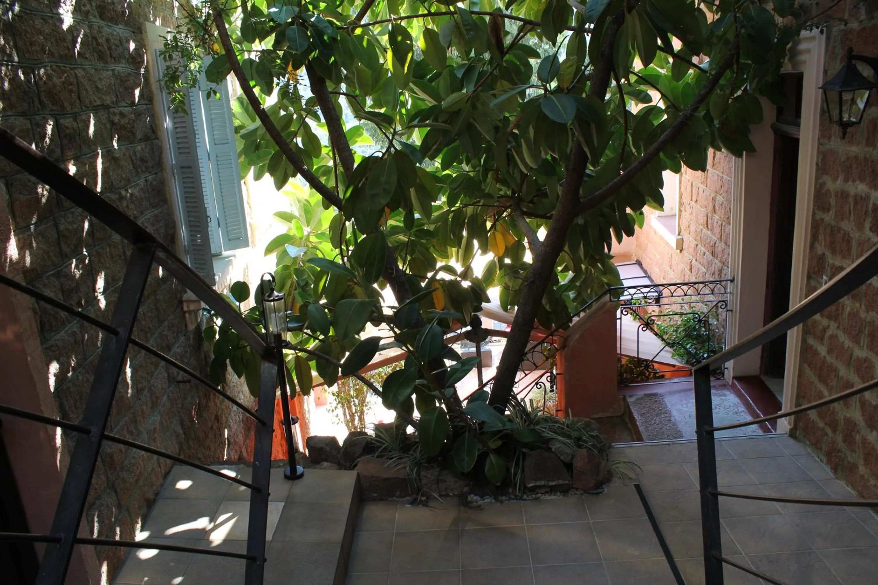 Decorative detail in Hôtel Bella Vista