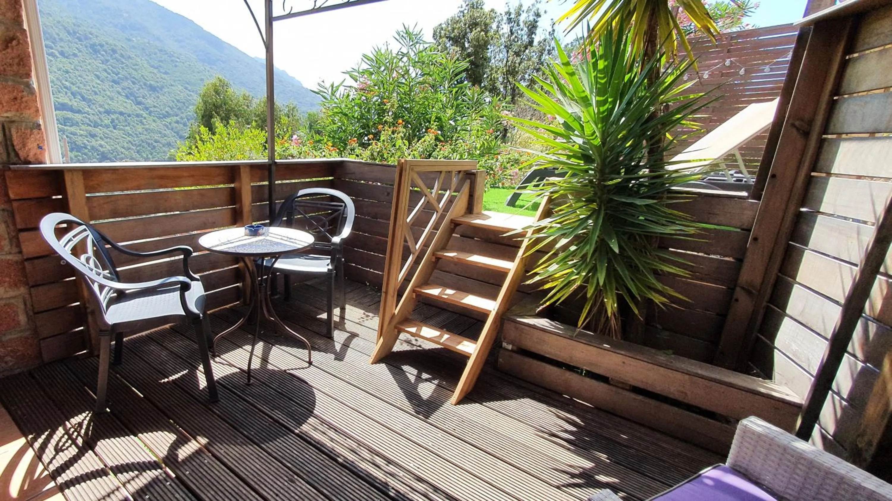 Balcony/Terrace in Hôtel Bella Vista