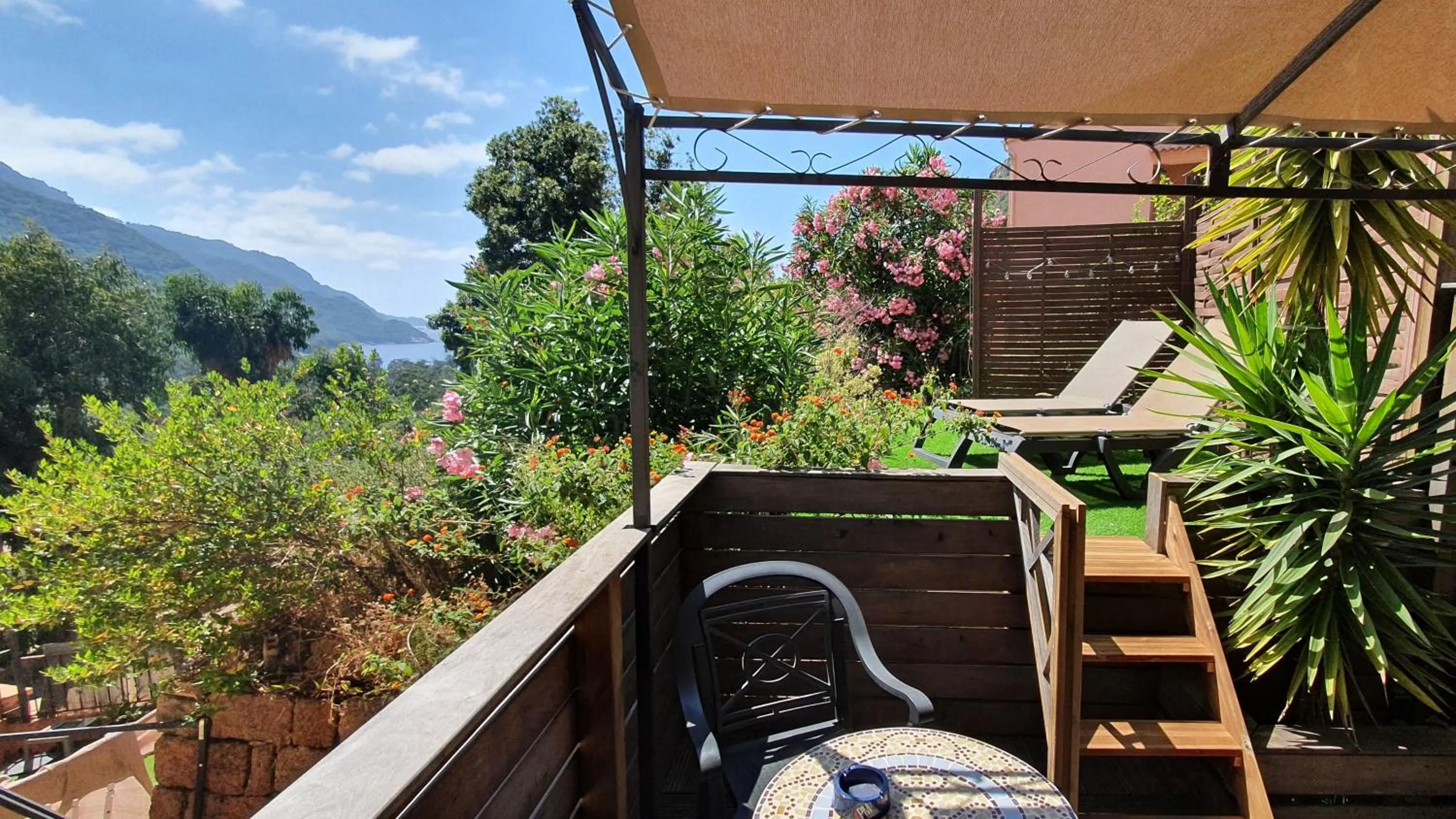 Balcony/Terrace in Hôtel Bella Vista
